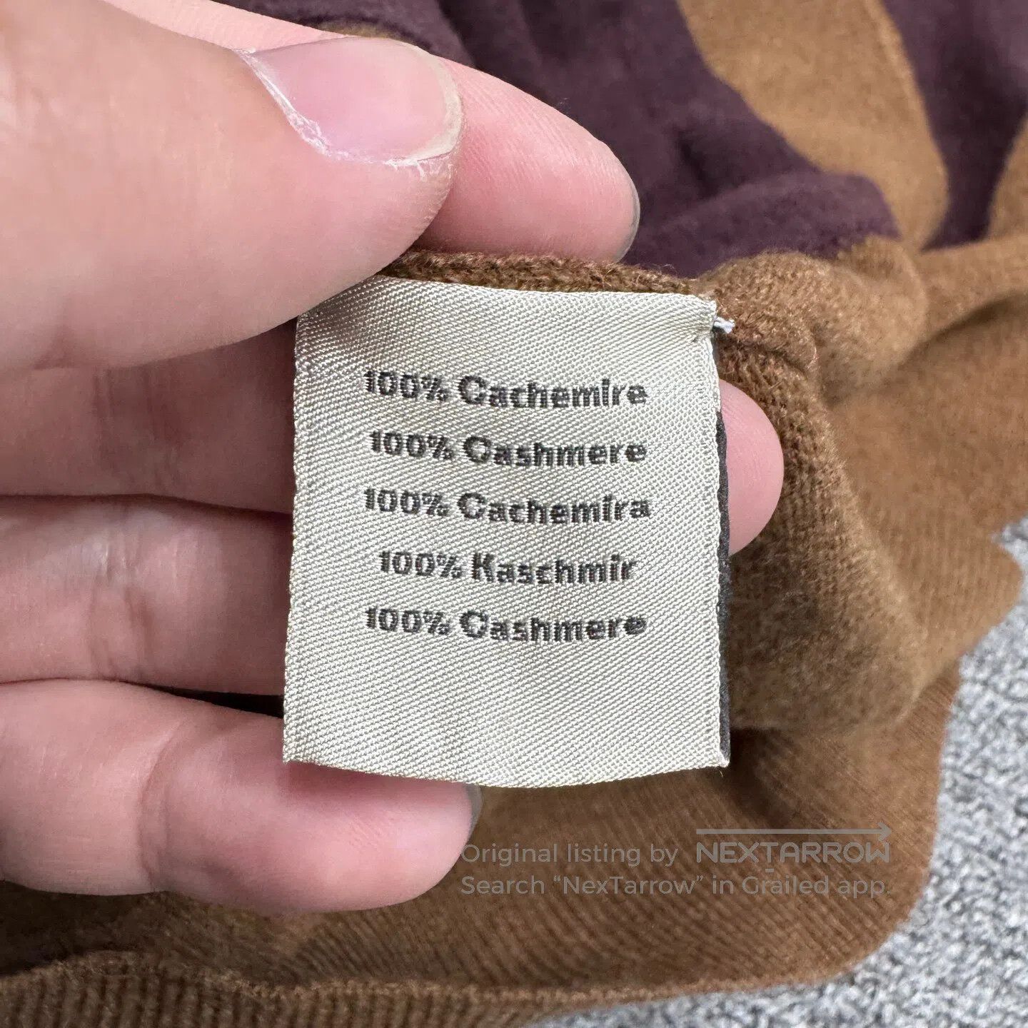 Hermes Hermes size3xl Elegant horsehair cashmere knit sweater| Size US XXL / EU 58 / 5 - 5 Thumbnail