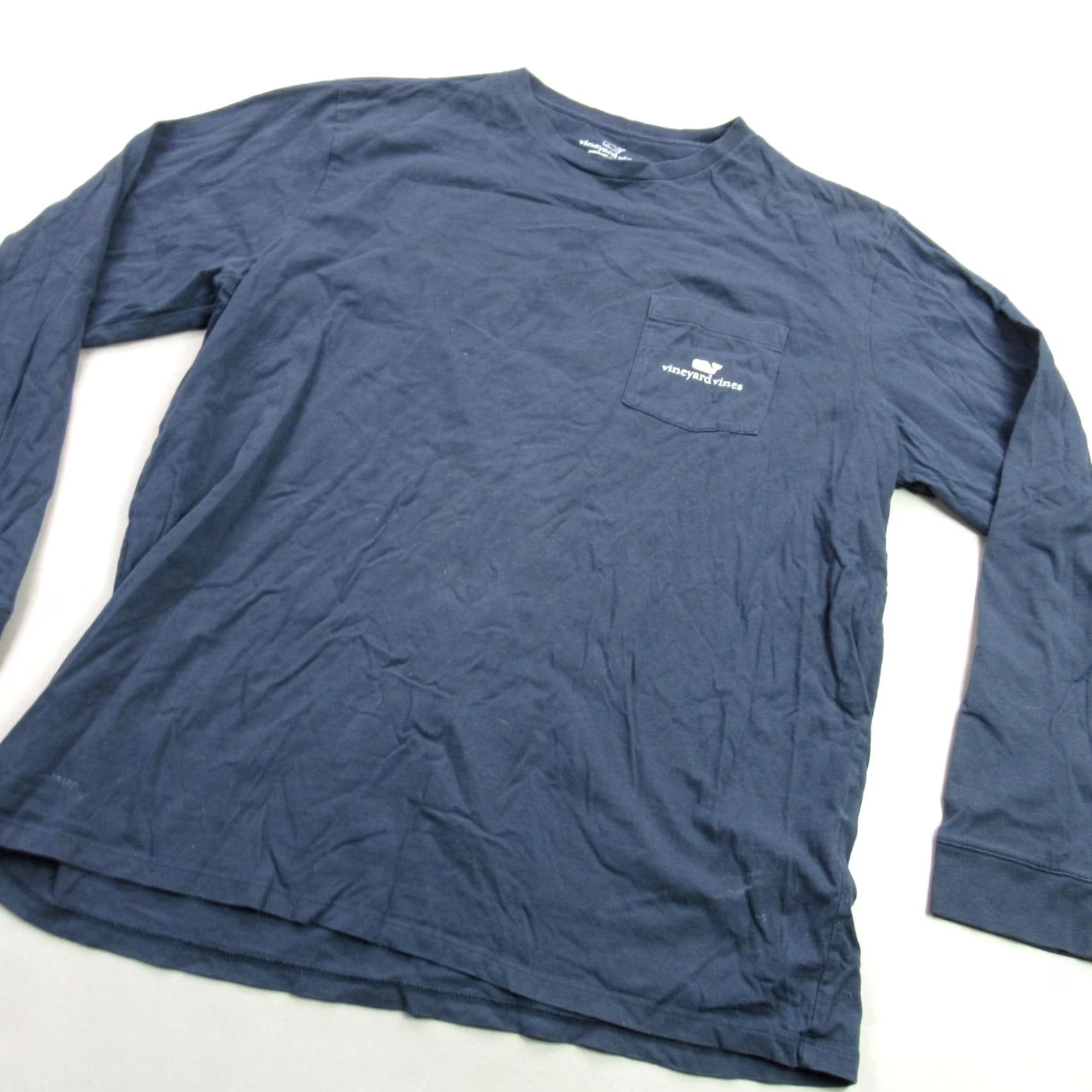Vineyard Vines Vineyard Vines Sweater Mens XL Long Sleeve Crew Neck Outdoors Blue Pocket Shirt Men XL Blue Knit Pullover Essential All Seasons Size US XL / EU 56 / 4 - 2 Thumbnail