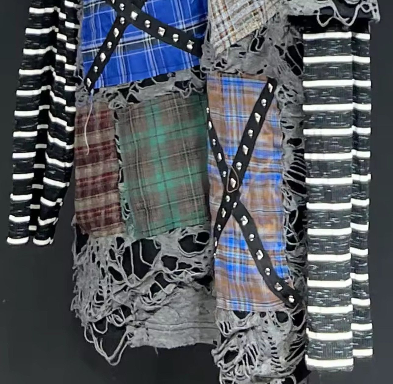 Other Streetwear Patchwork Designer Loose Punk Gothic Shirt Size US L / EU 52-54 / 3 - 5 Thumbnail