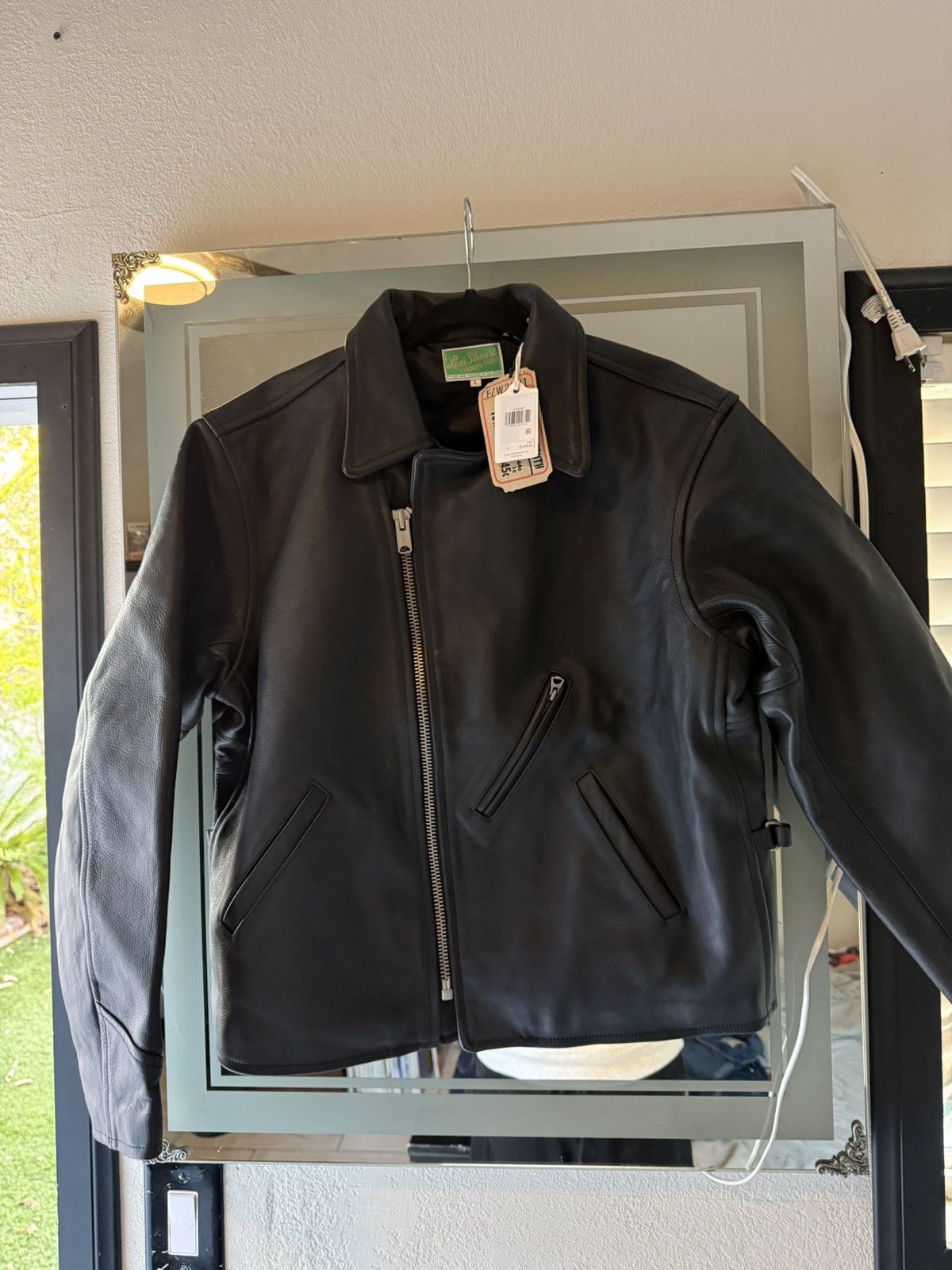 Aero Leathers Levi's Men's Leather Jacket Size US L / EU 52-54 / 3 - 2 Thumbnail