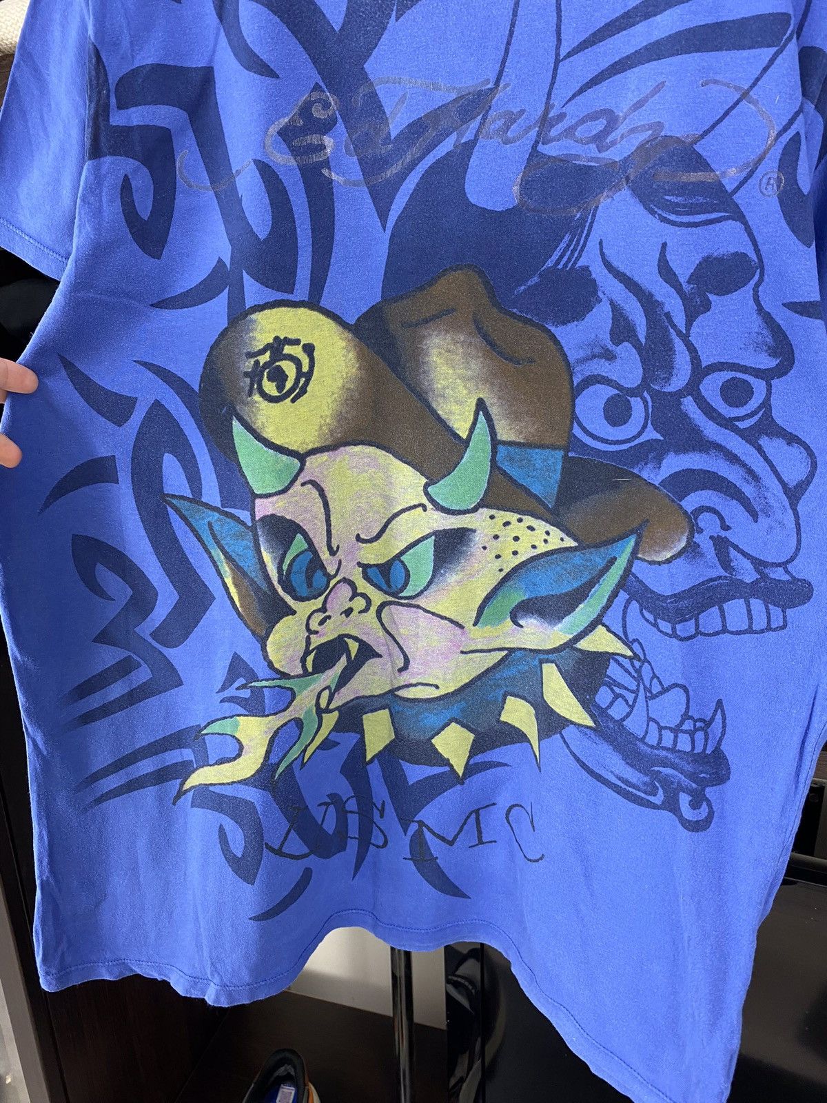 Christian Audigier × Ed Hardy × Vintage Ed Hardy Vintage Tee Size US L / EU 52-54 / 3 - 3 Thumbnail