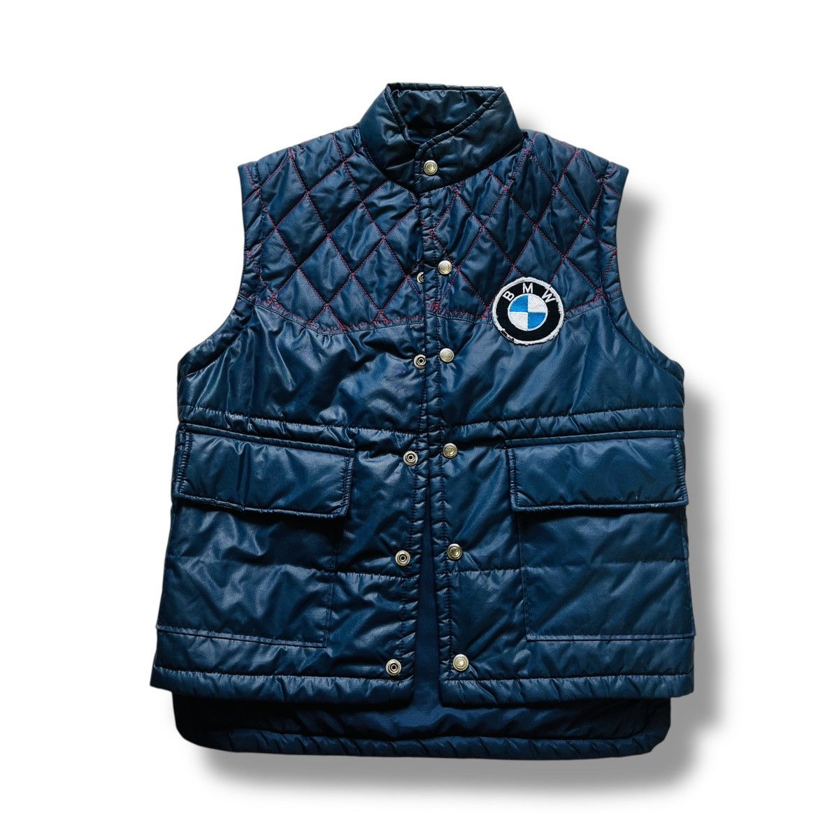 BMW × Vintage Vintage Racing BMW Vest Jacket Size US M / EU 48-50 / 2 - 1 Thumbnail
