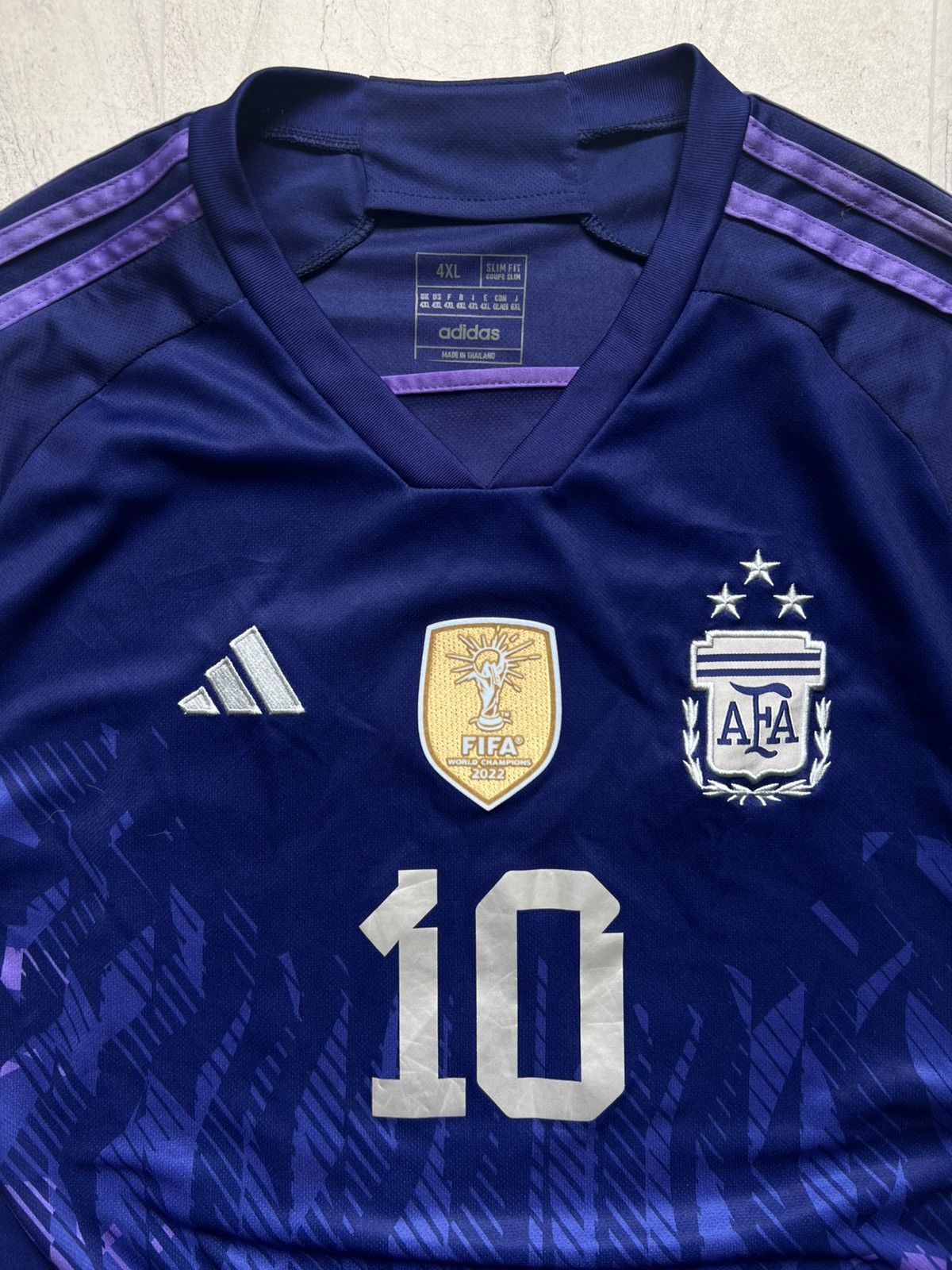 Adidas Adidas Argentina Messi 🇦🇷 National Soccer Futbol Jersey Kit Size US XL / EU 56 / 4 - 3 Thumbnail