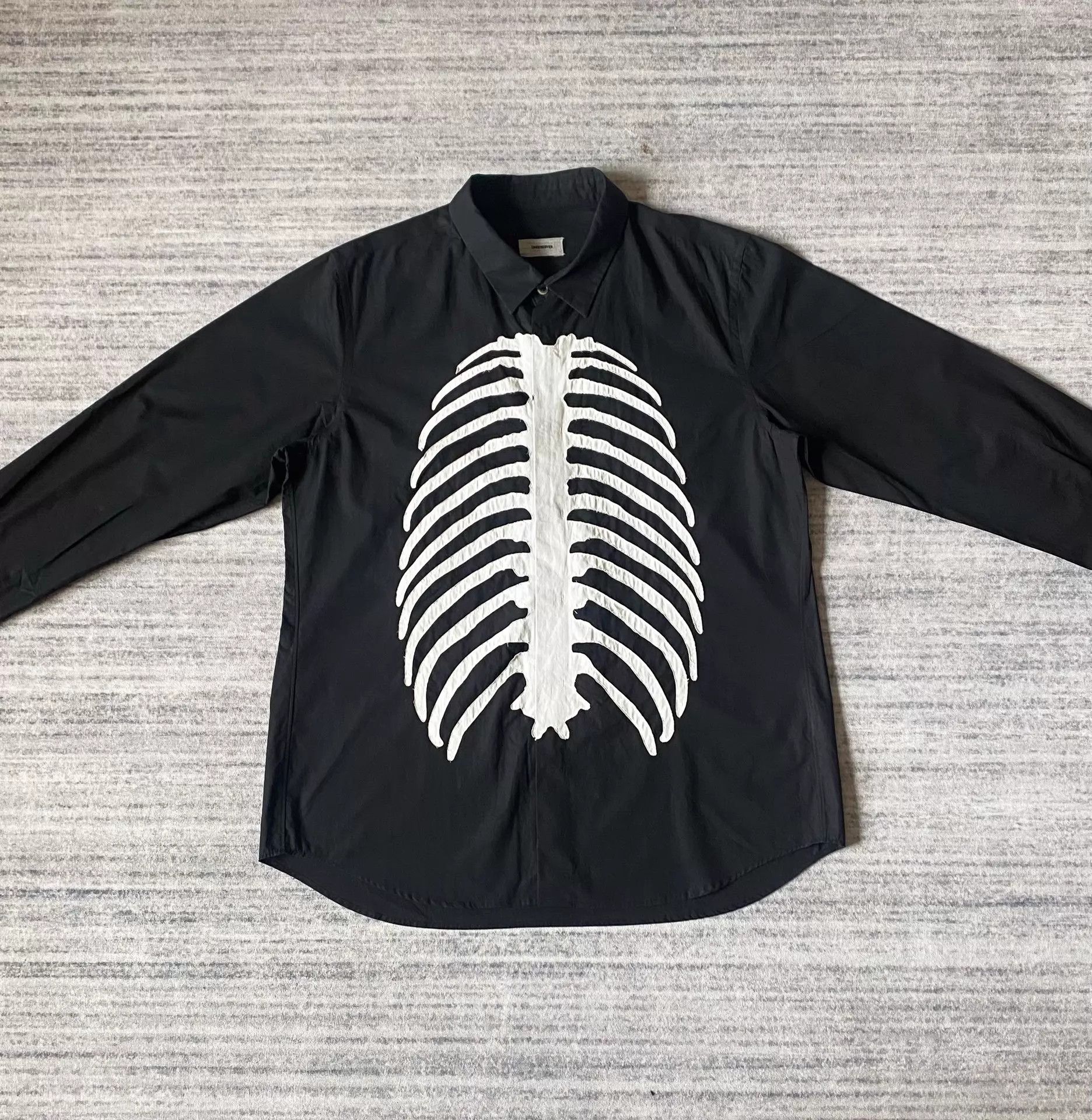 Undercover Undercover 13AW AnatomicOuture Skull Bone Shacket Size US M / EU 48-50 / 2 - 2 Thumbnail