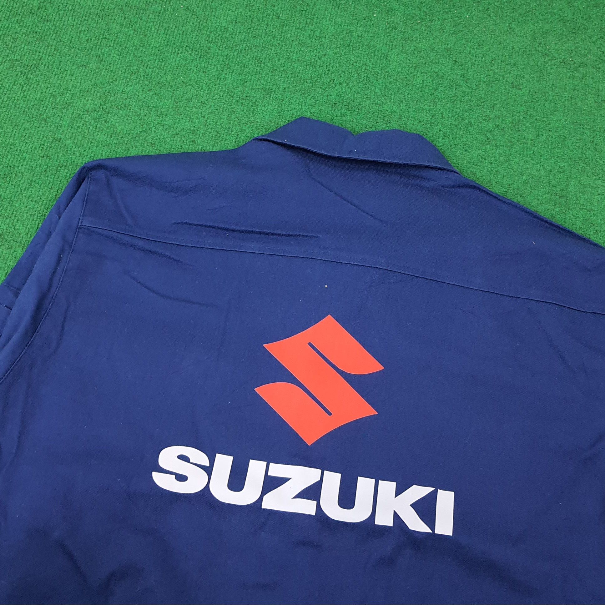 Japanese Brand × Vintage Vintage SUZUKI Motorsports Racing Jacket C232N3 Size US L / EU 52-54 / 3 - 2 Thumbnail