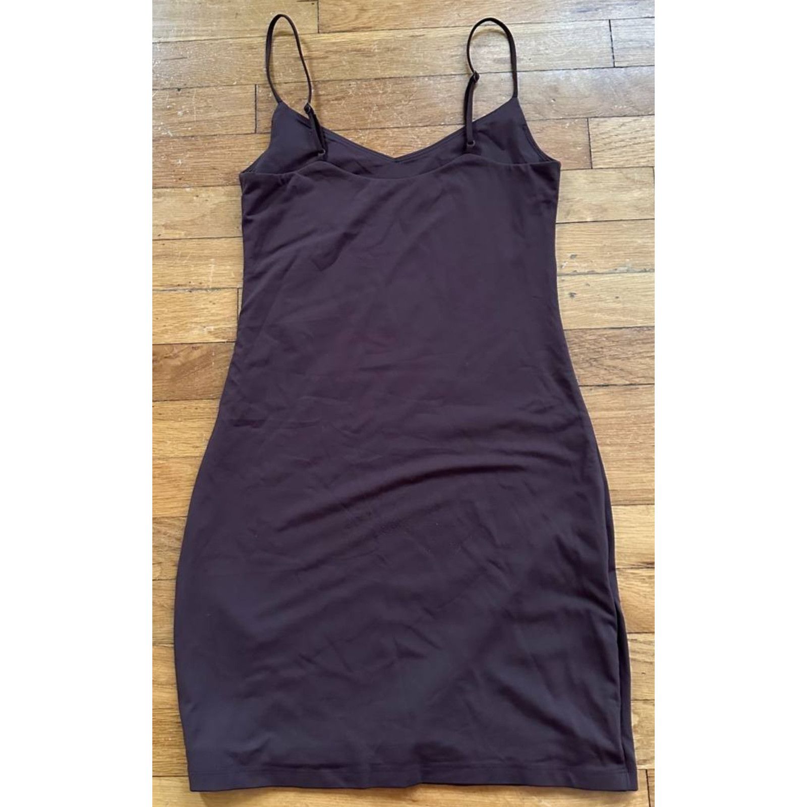& Other Stories Babaton Brown Countour Knit Cami Mini Dress Size M A000983 Size M / US 6-8 / IT 42-44 - 7 Thumbnail