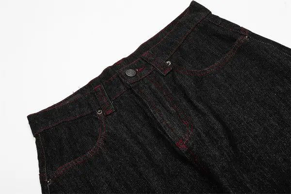 Japanese Brand VIBE American high street men's loose scimitar jeans Size US 32 / EU 48 - 5 Thumbnail