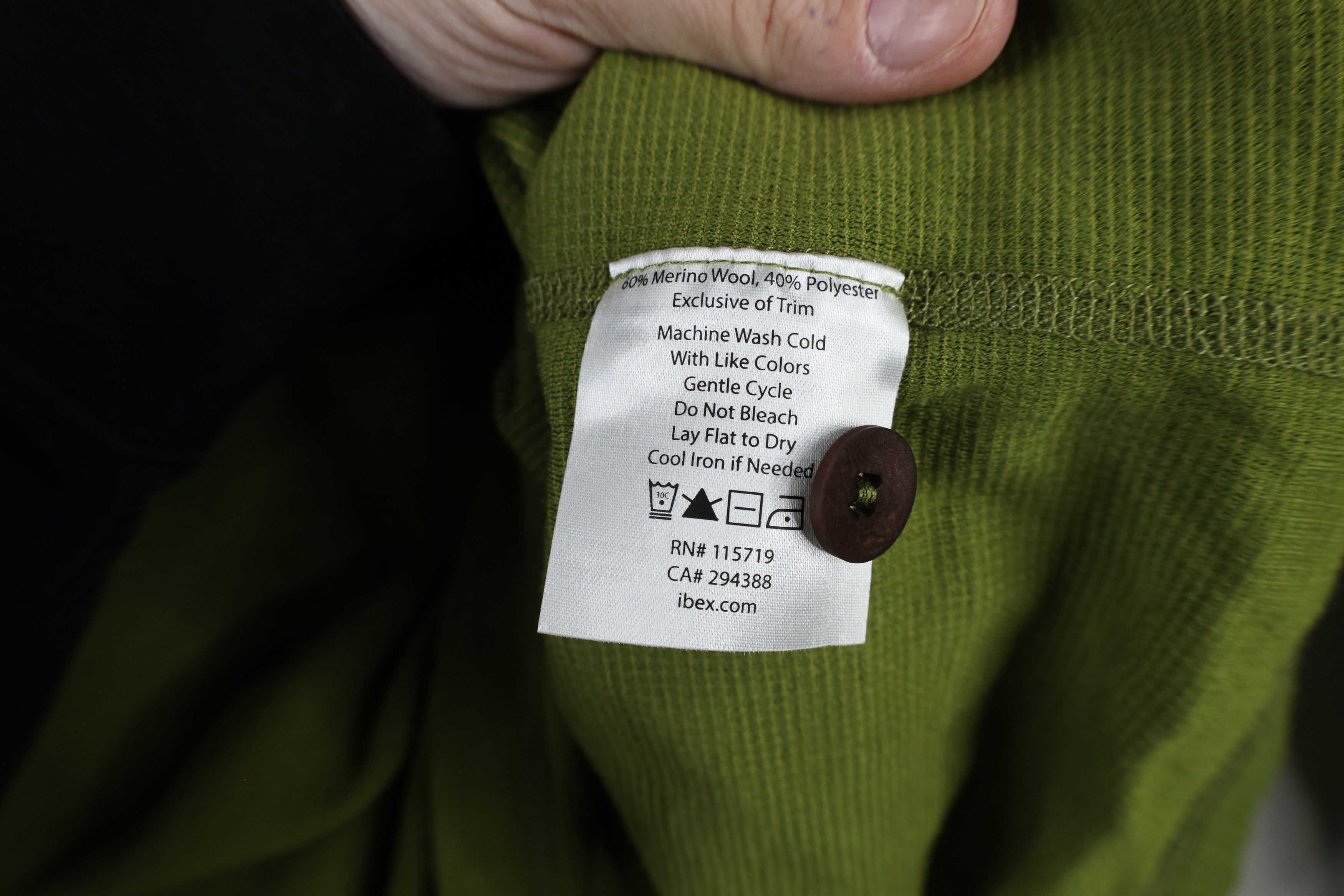 Ibex × Vintage Ibex Merino Wool Blend Waffle Knit Henley Sweater USA Size US S / EU 44-46 / 1 - 7 Thumbnail