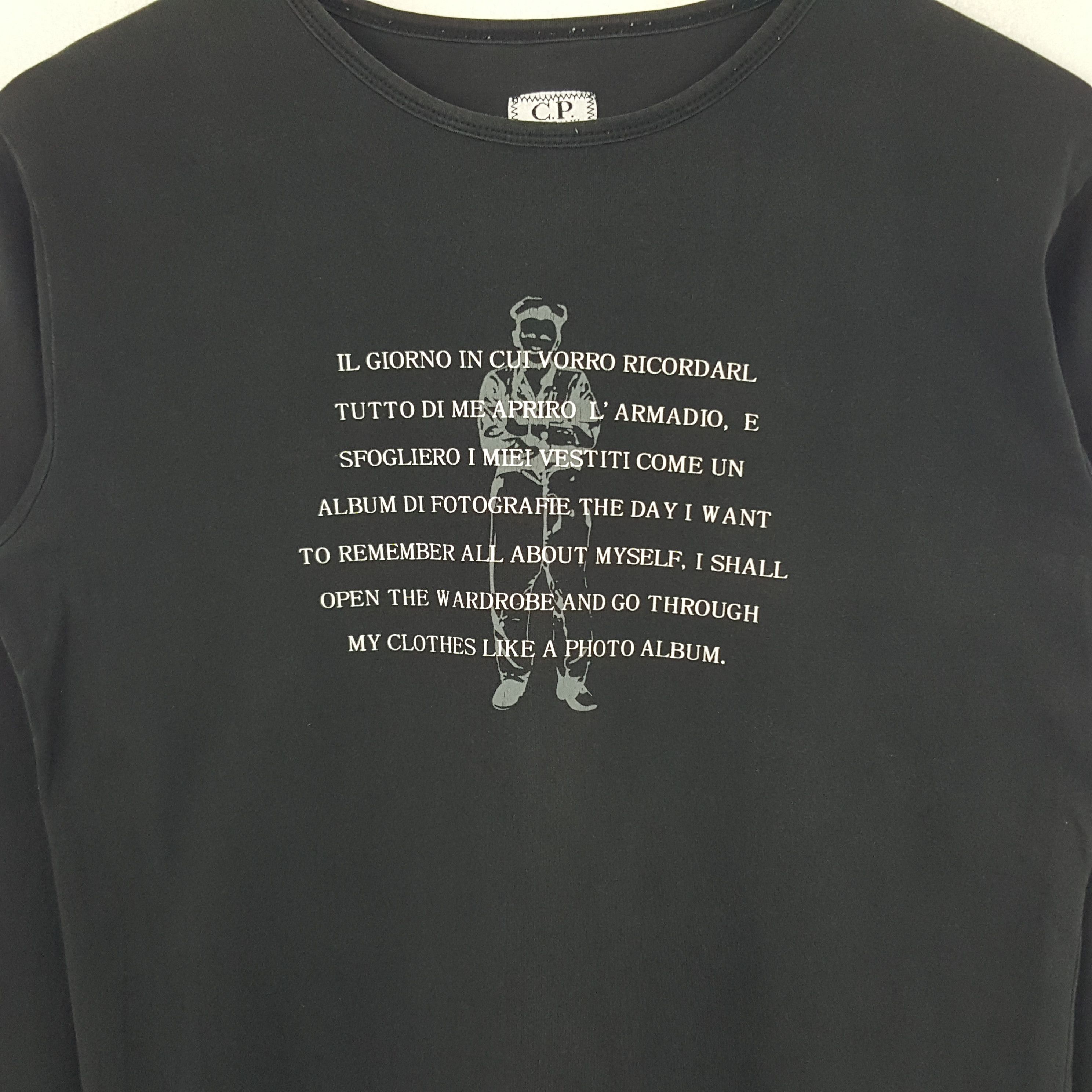 C.P. Company × Vintage Vintage C.P. Company Italian Brand Tshirt Size US S / EU 44-46 / 1 - 2 Thumbnail