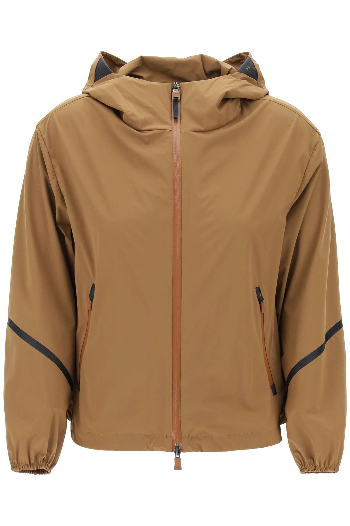 image of Herno Lightweight Matte Light Jacket in Arancio, Women's (Size XS)