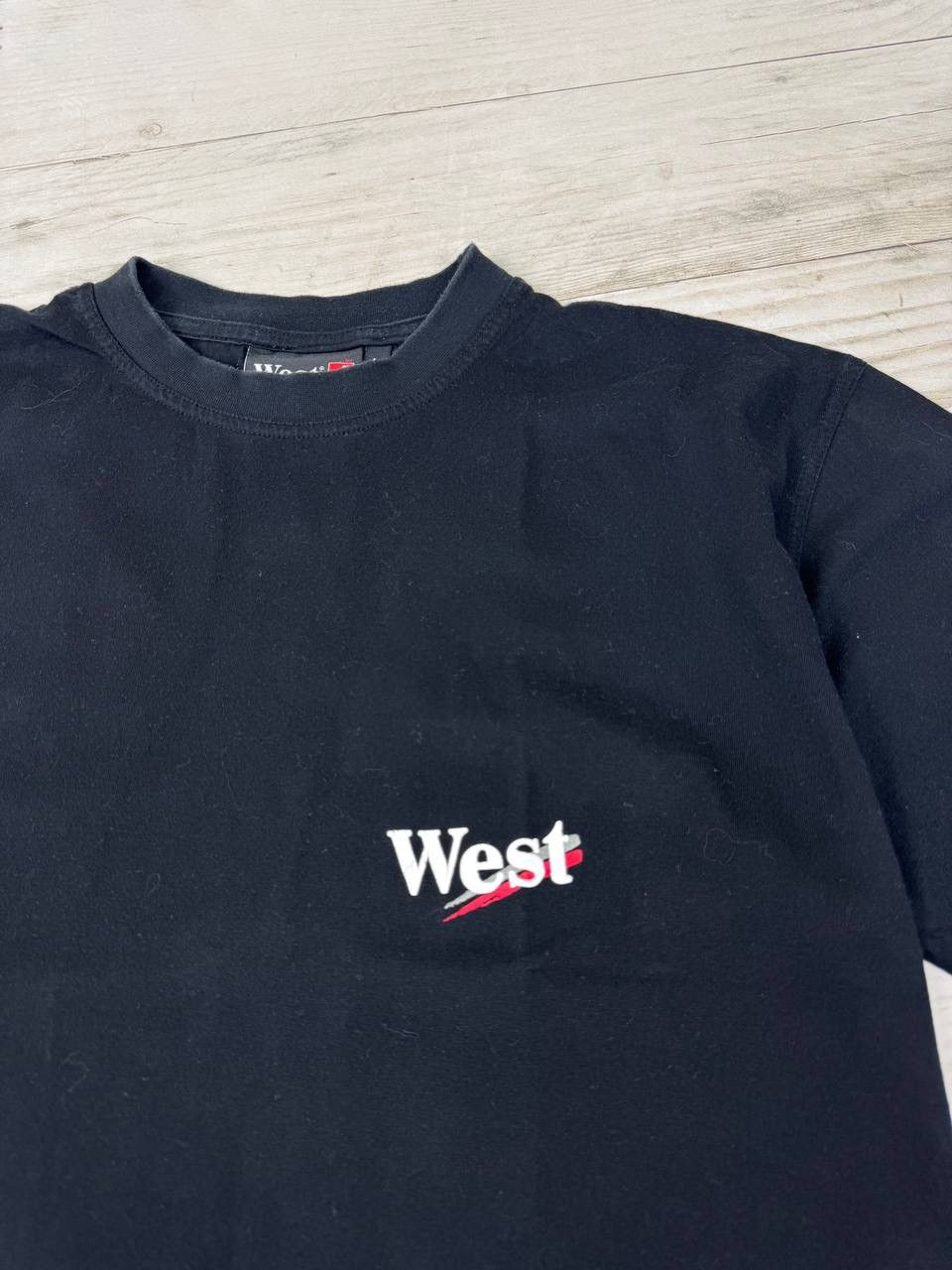 Vintage Vintage West Cigarettes T Shirt Tee Big Logo Marlboro 90s Size US L / EU 52-54 / 3 - 4 Thumbnail