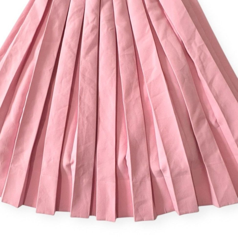 Plan C Plan C Pleated Midi Skirt, Double Active, Pink, Size 36IT/XS Size 25" / US 0 / IT 36 - 12 Thumbnail