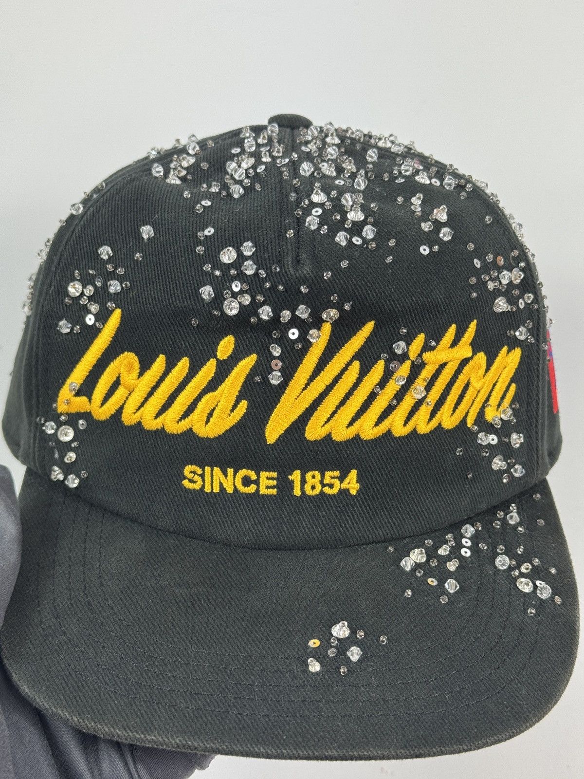 Louis Vuitton VIRGIL ABLOH CRYSTAL EMBELLISHED CAP Size ONE SIZE - 5 Thumbnail