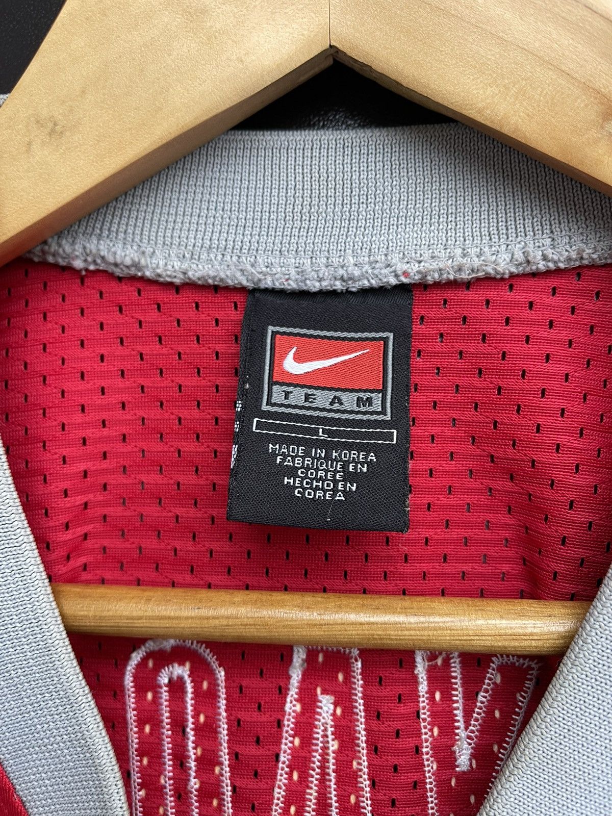 NBA Nike Houston Rockets Yao Ming 11 Red Basketball Jersey S Size US XXS / EU 40 - 5 Thumbnail