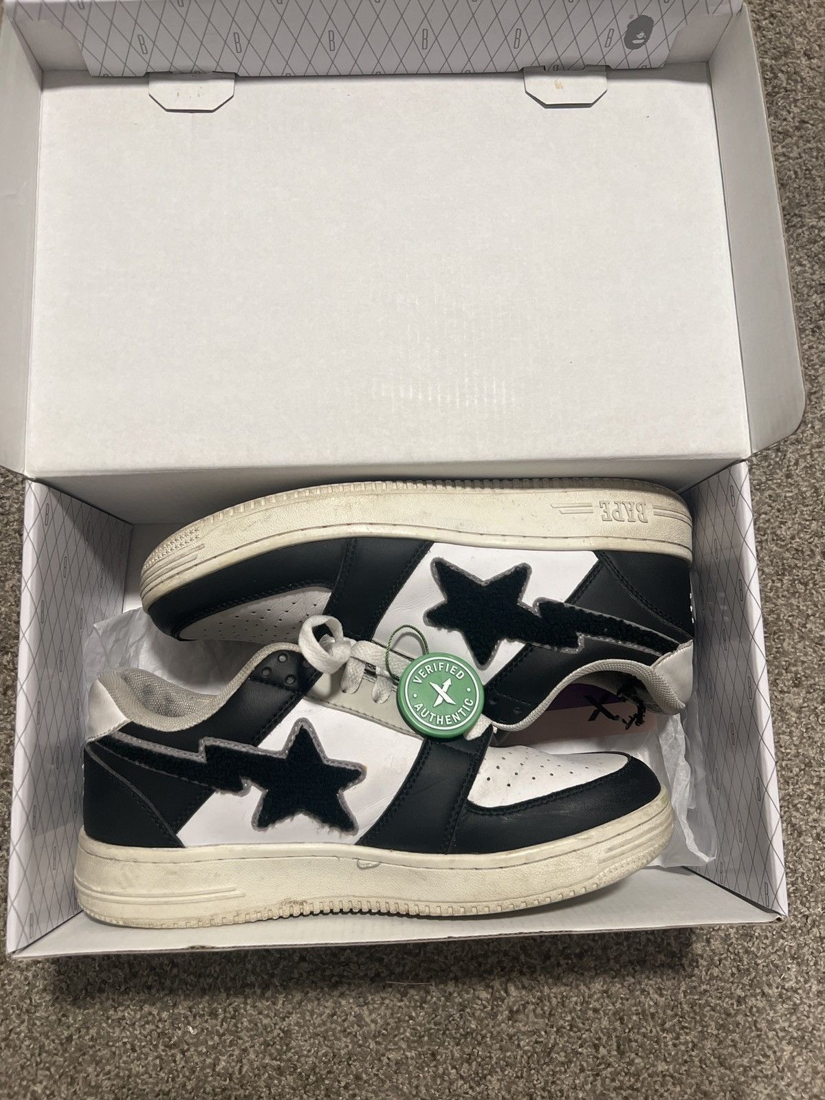 Bape Bapesta Patched Size US 8 / EU 41 - 6 Thumbnail
