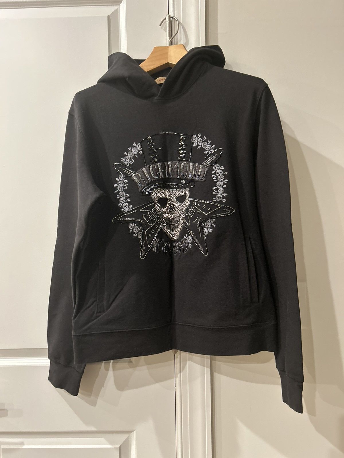 John Richmond Hand embroidery Hoodie Size US L / EU 52-54 / 3 - 1 Thumbnail