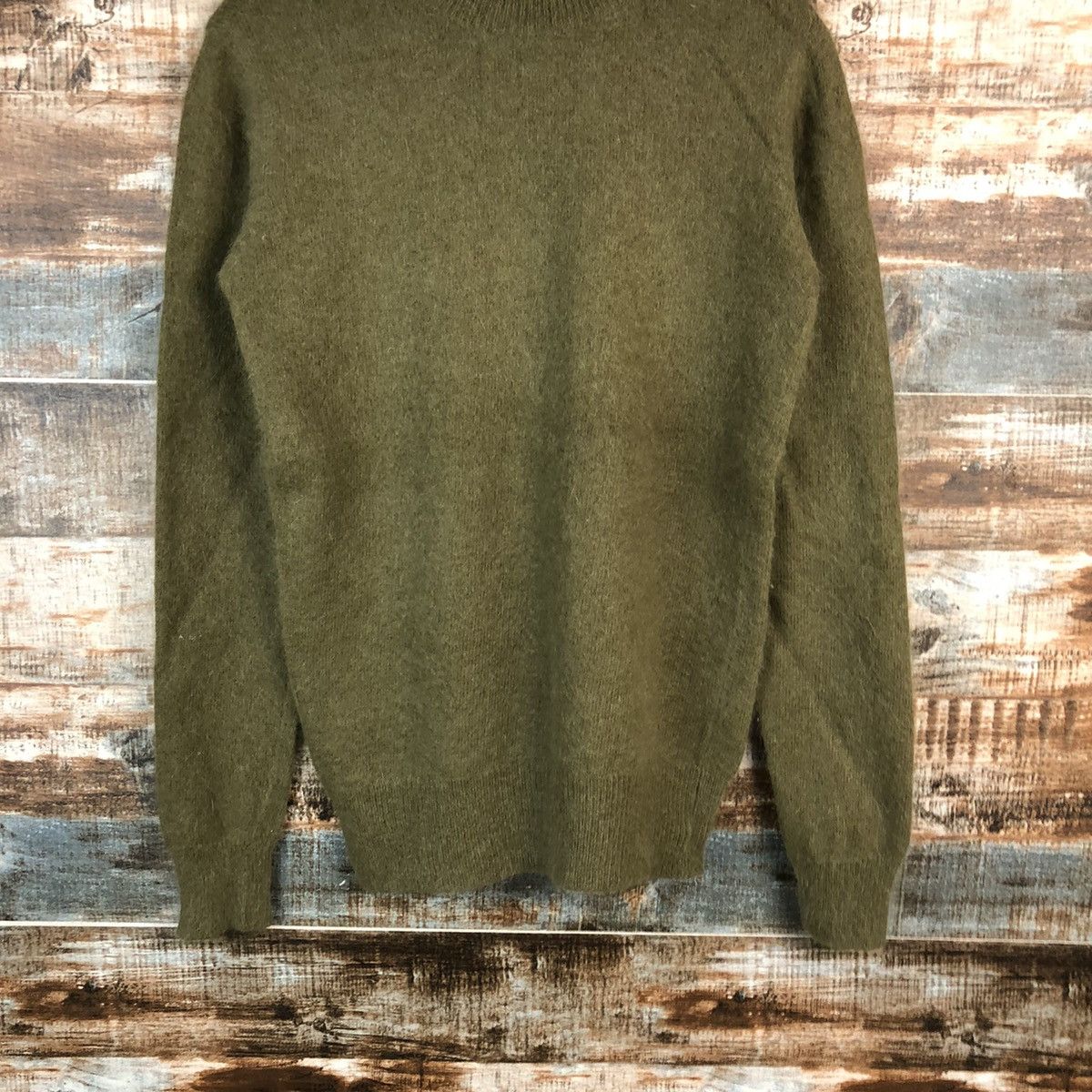 Homespun Knitwear × Japanese Brand Japanese Brand vintage Green Knitwear #A2249 Size US S / EU 44-46 / 1 - 3 Thumbnail