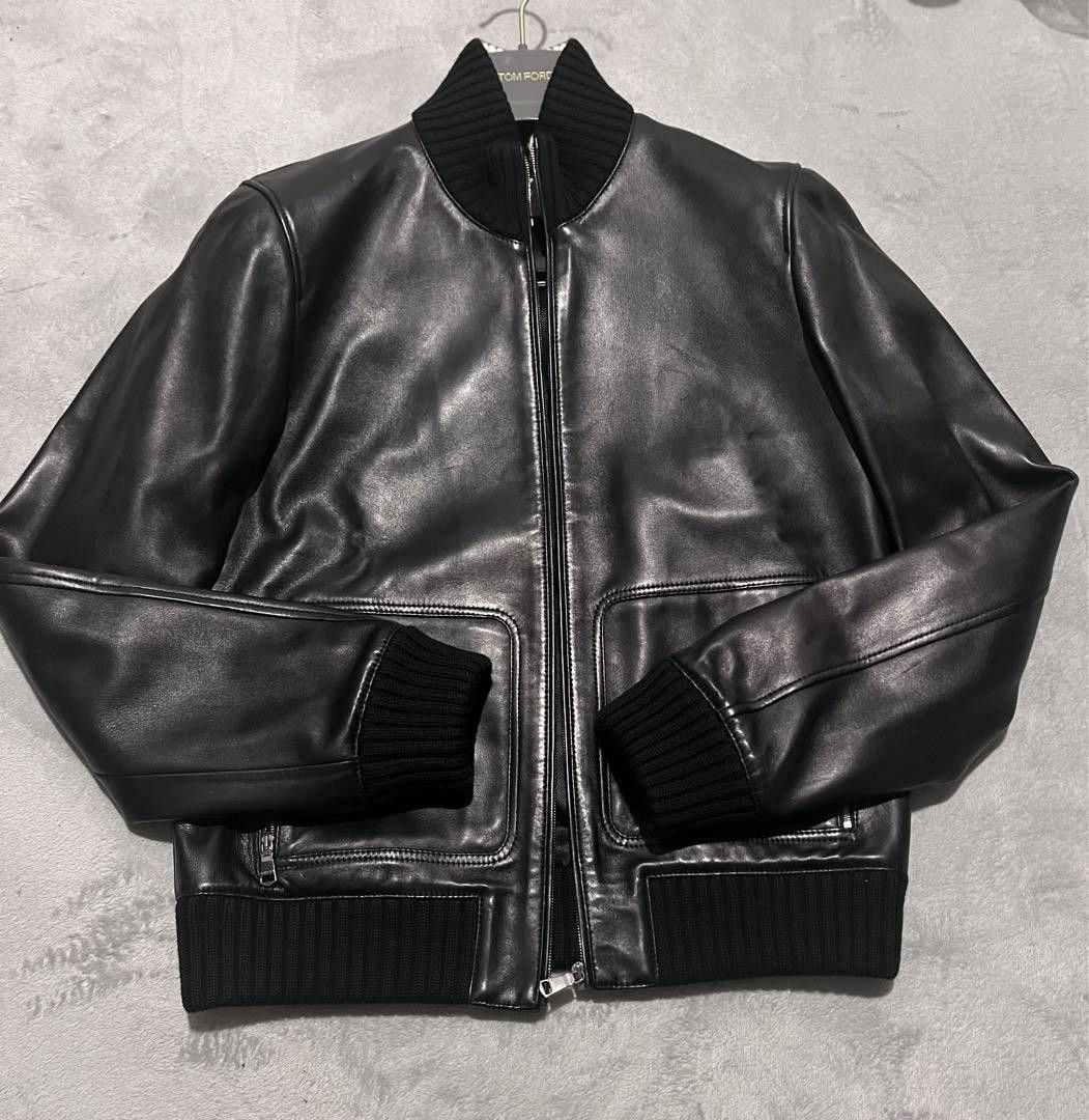 Gucci Leather Bomber