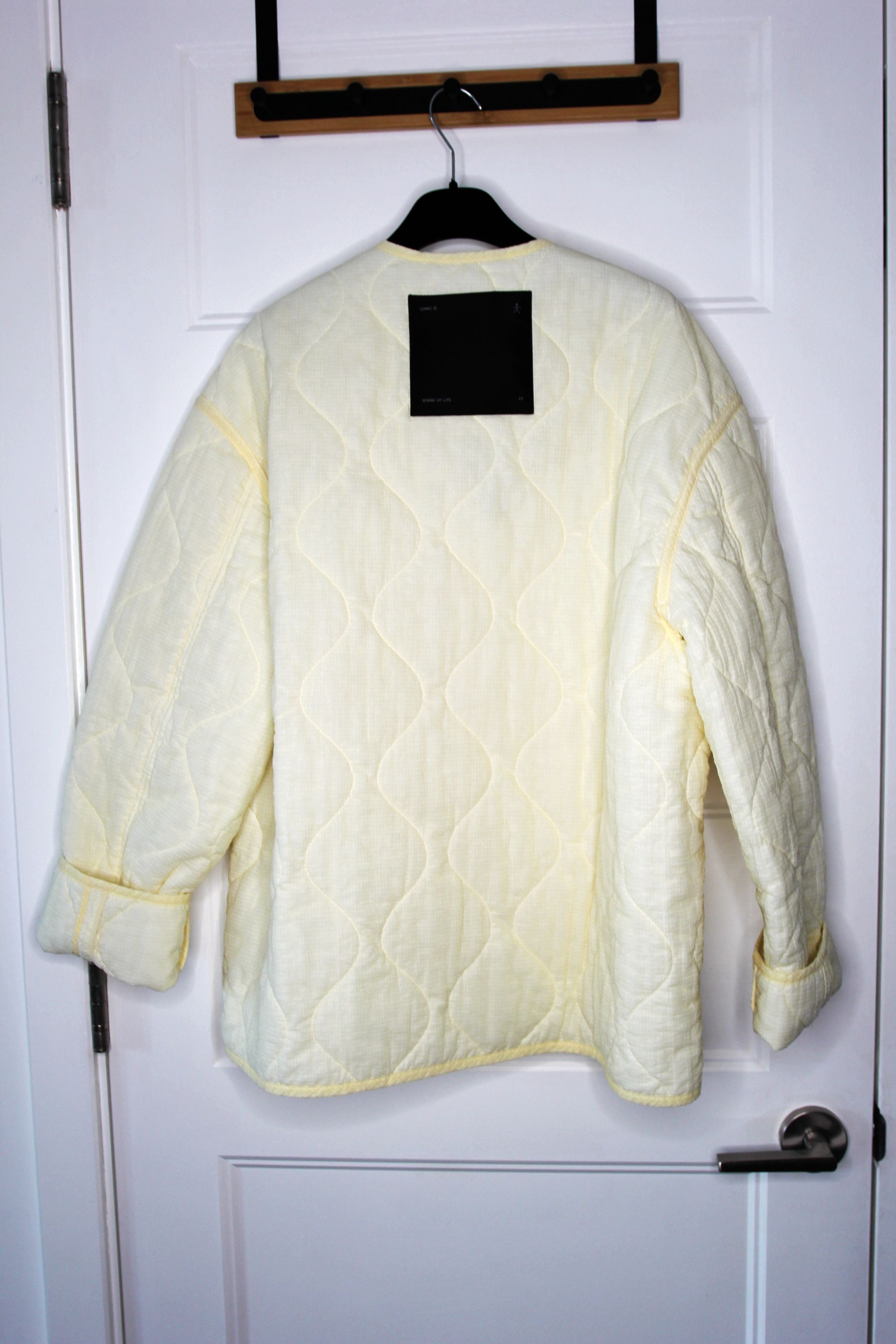 OAMC BNWT SS23 OAMC OFF-WHITE QUILTED JACKET XL Size US XL / EU 56 / 4 - 3 Thumbnail