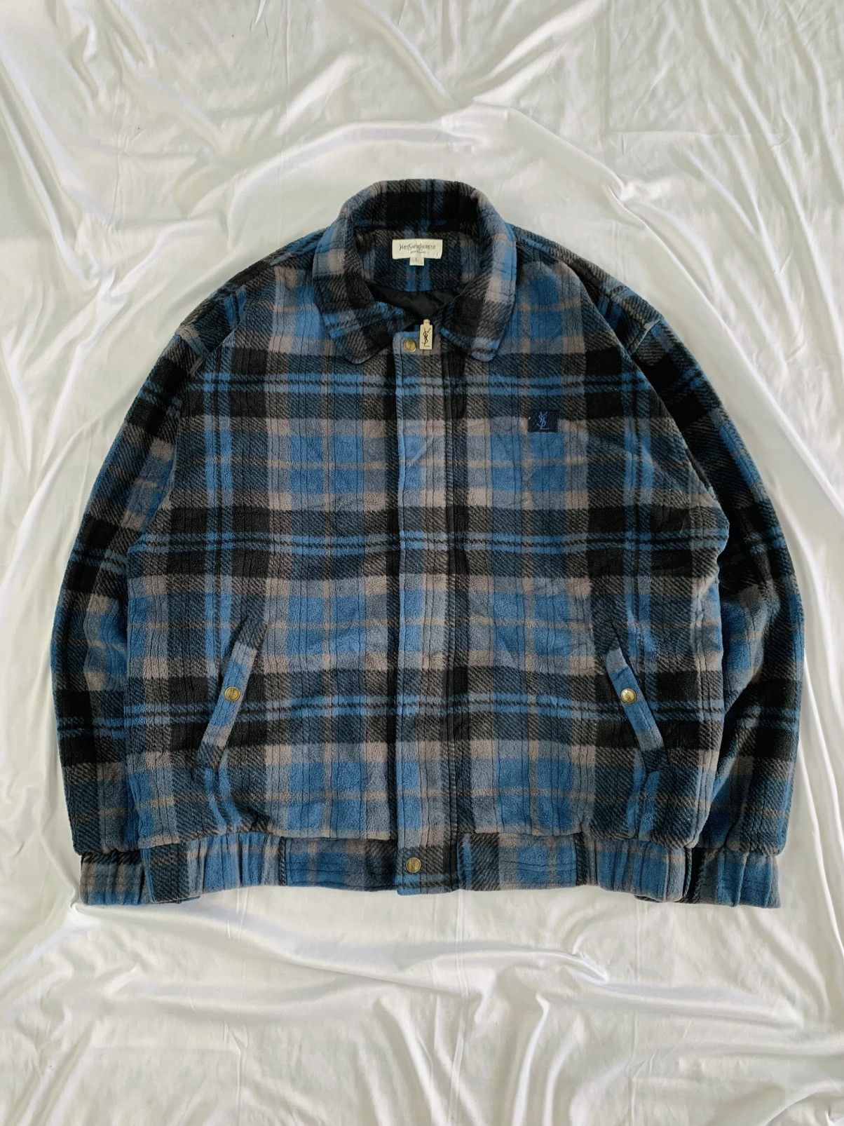 Yves Saint Laurent yves saint laurent vintage polar fleece jacket Size US L / EU 52-54 / 3 - 1 Thumbnail