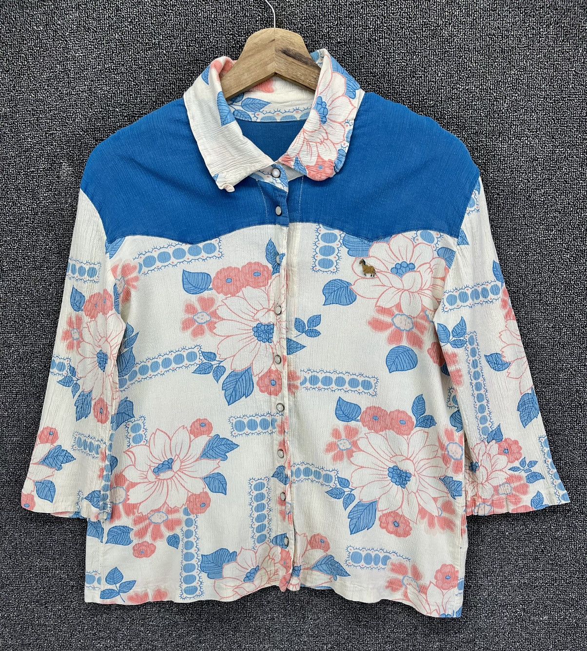 Issey Miyake Issey Miyake x Tsumori Chisato Blouses Button Up Flannel Size M / US 6-8 / IT 42-44 - 1 Thumbnail