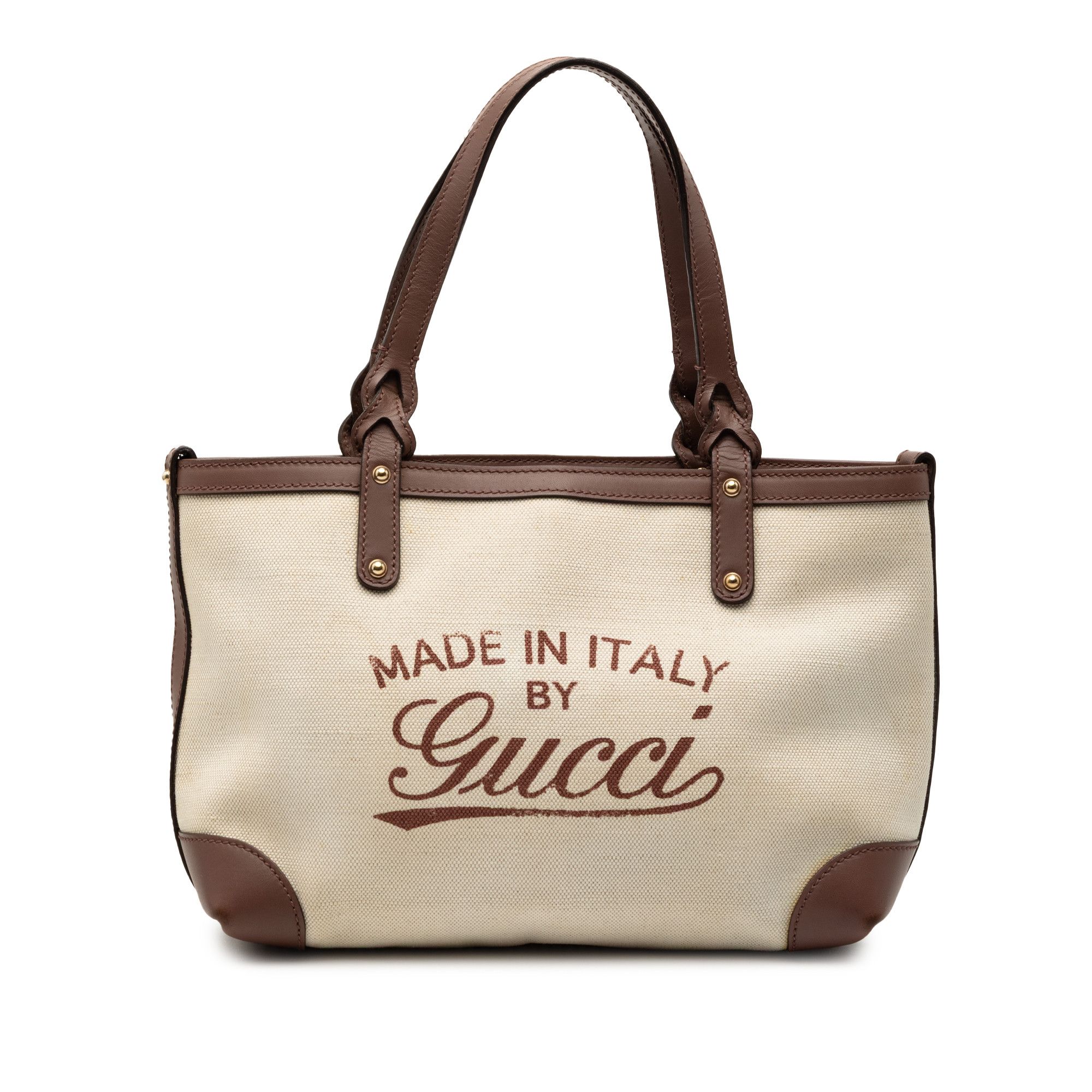 Gucci Gucci Small Canvas Logo Craft Tote Size ONE SIZE - 1 Thumbnail