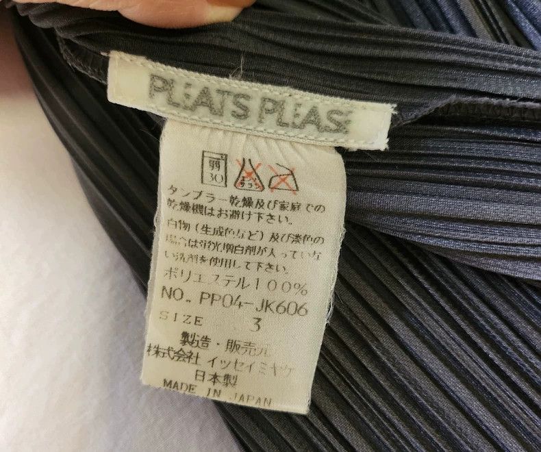 Issey Miyake issey miyake size:3 Pleated lapel top 2506-Nextarrow Size XXS / US 00 / IT 34 - 4 Thumbnail