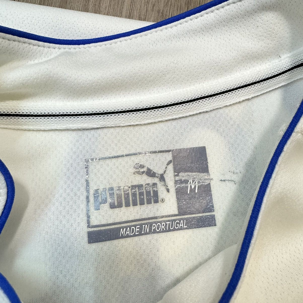 Puma Italy 03/04 away shirt #6 Nesta Size US M / EU 48-50 / 2 - 7 Thumbnail
