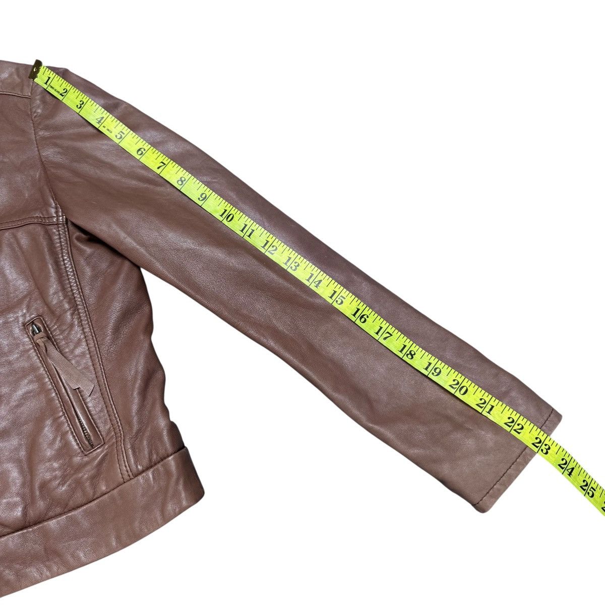 URBAN RESEARCH DOORS Urban Research Leather Moto Jacket Size XS / US 0-2 / IT 36-38 - 14 Thumbnail