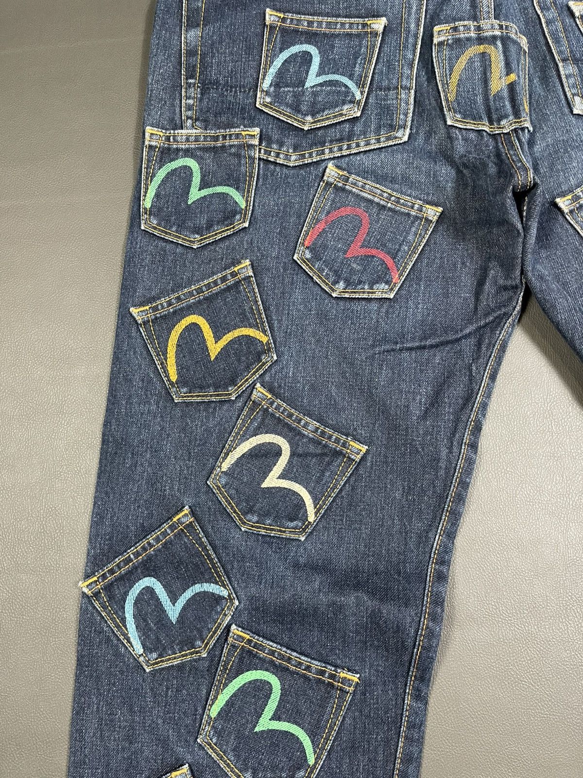 Evisu Evisu Multi Pocket Jeans Lot. 0001 Size US 33 - 4 Thumbnail