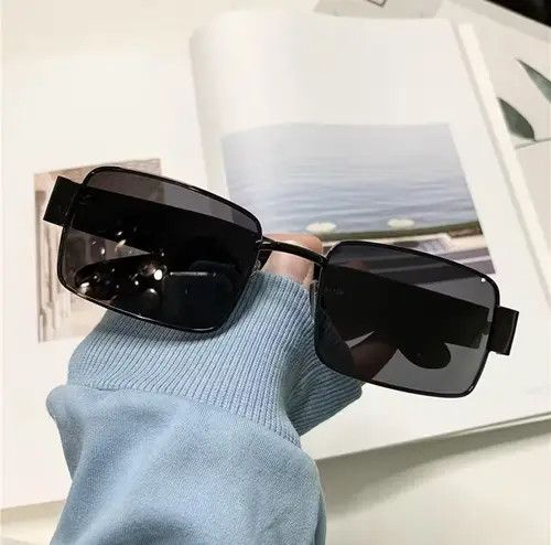 Designer × Vintage Vintage square frame sunglasses Size ONE SIZE - 1 Thumbnail