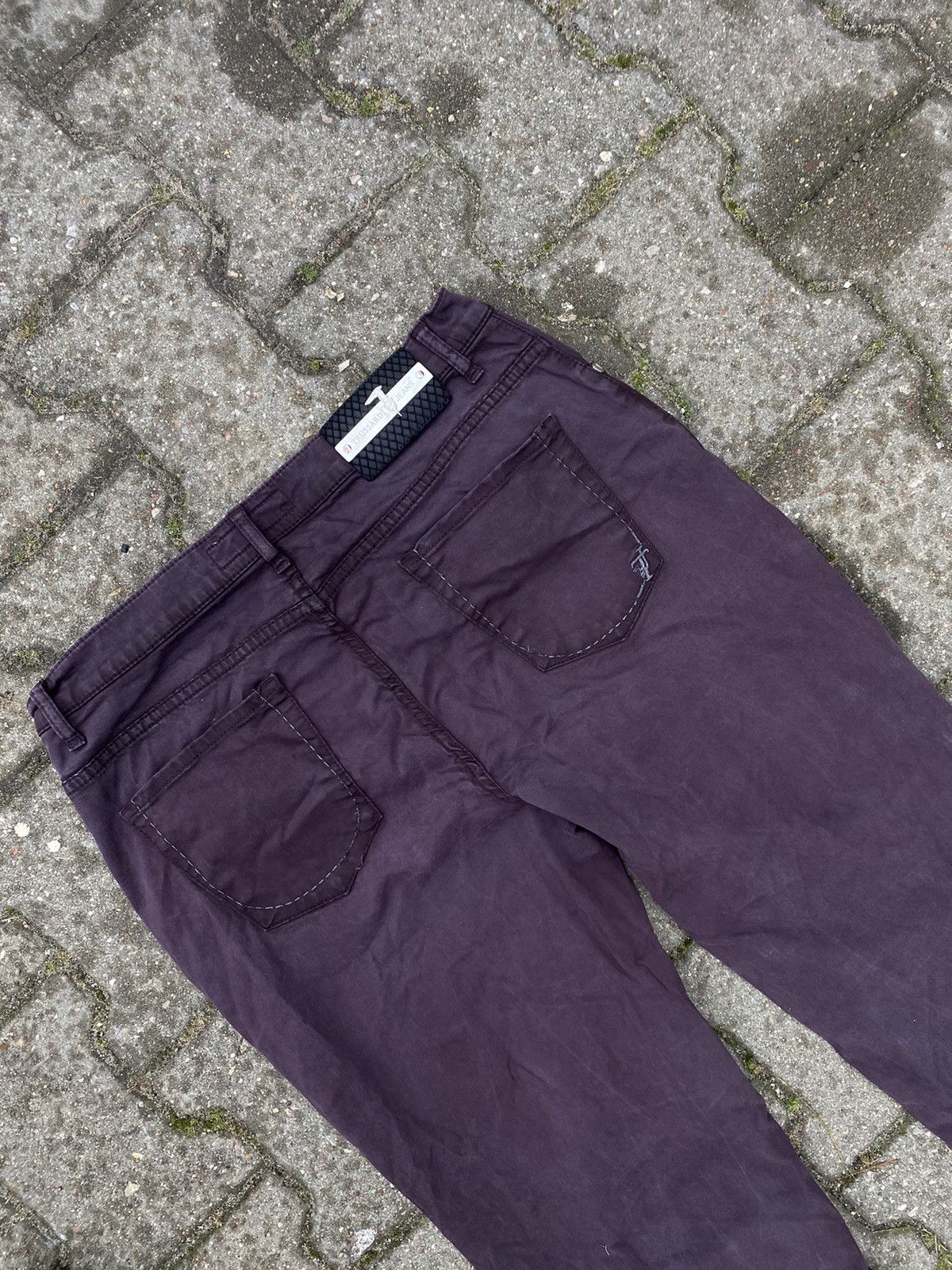 Trussardi Vintage Trussardi casual pants black Size US 32 / EU 48 - 3 Thumbnail