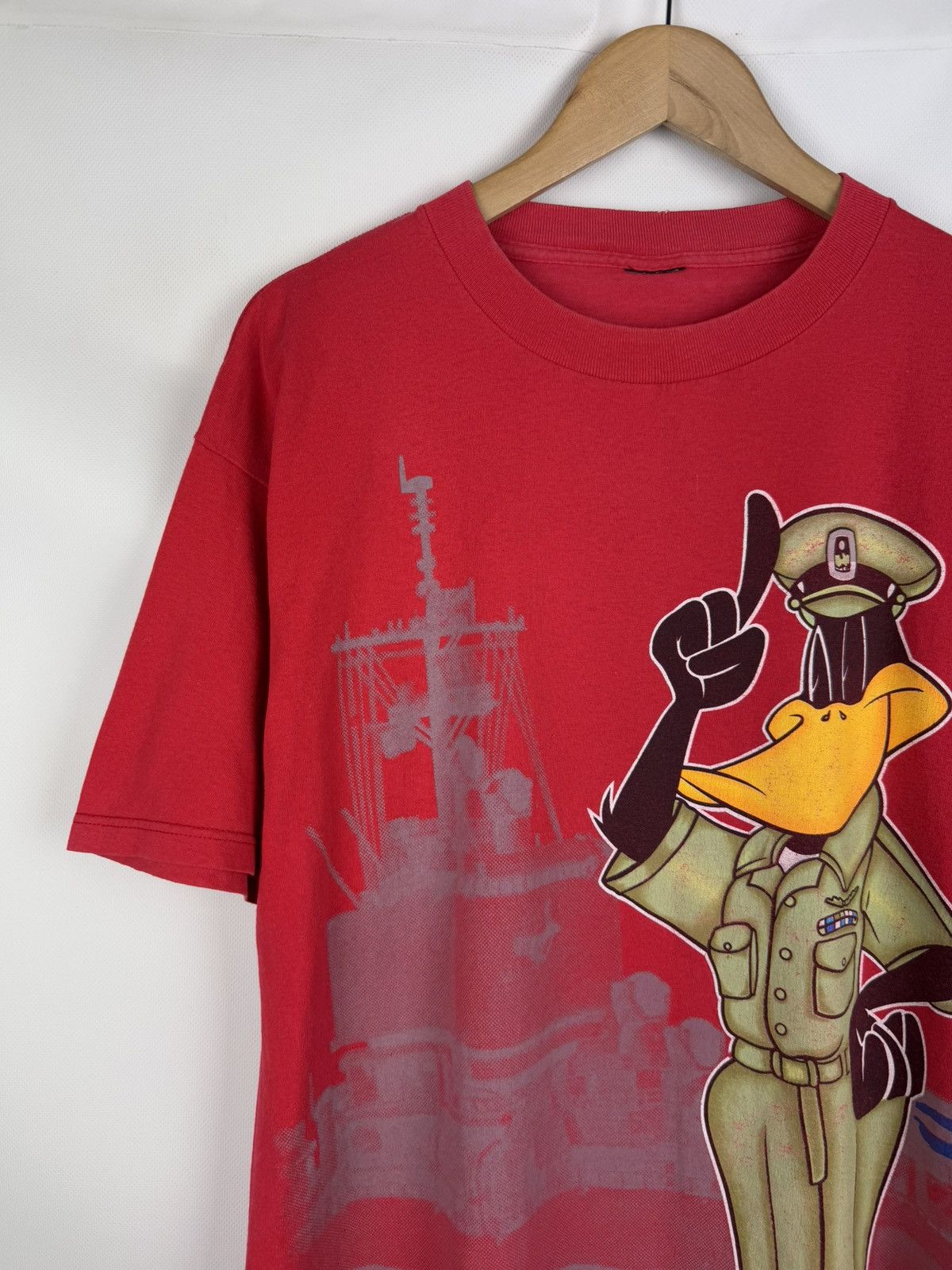 Vintage × Warner Bros Warner Brothers Looney Tunes Vintage 1994 Daffy Duck T Shirt Size US XL / EU 56 / 4 - 4 Thumbnail