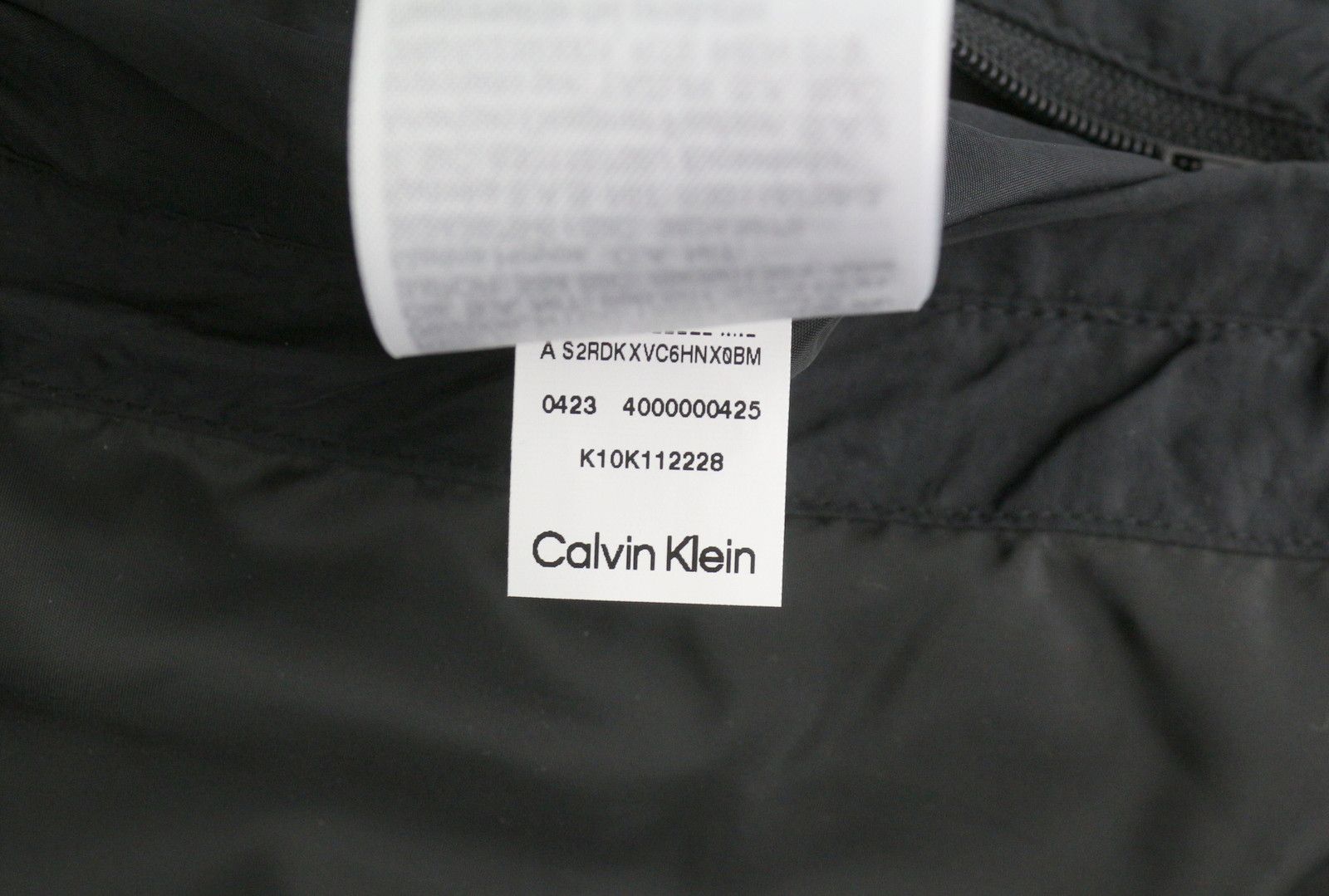 Calvin Klein CRINKLE NYLON LONG LENGTH QUILT 2XL Black Jacket 86399 Size US XXL / EU 58 / 5 - 13 Thumbnail