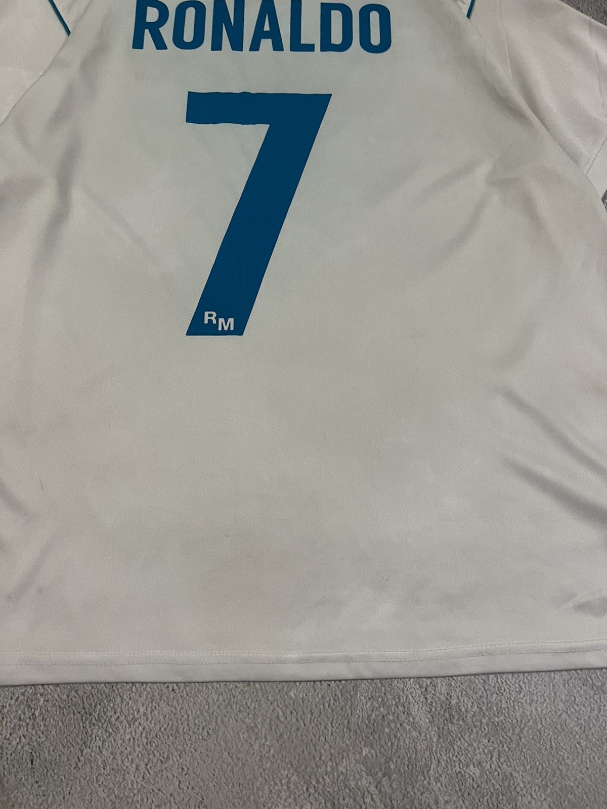 Vintage Vintage Y2k Real Madrid Ronaldo 7 Soccer Jersey Size US XXL / EU 58 / 5 - 15 Thumbnail