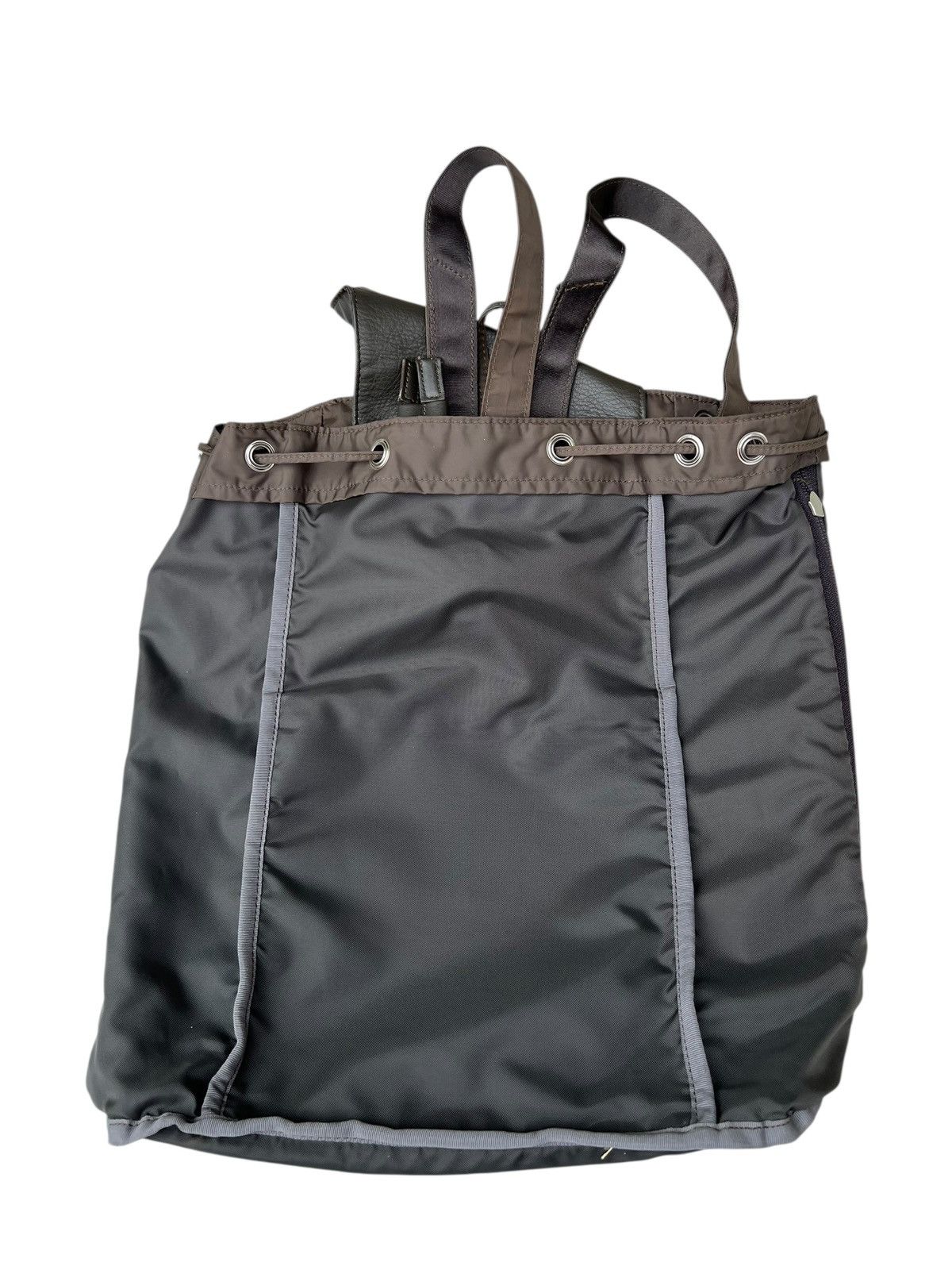 Yohji Yamamoto 2000s Yohji Yamamoto Y’saccs Military Style Rucksack Bag Size ONE SIZE - 16 Thumbnail