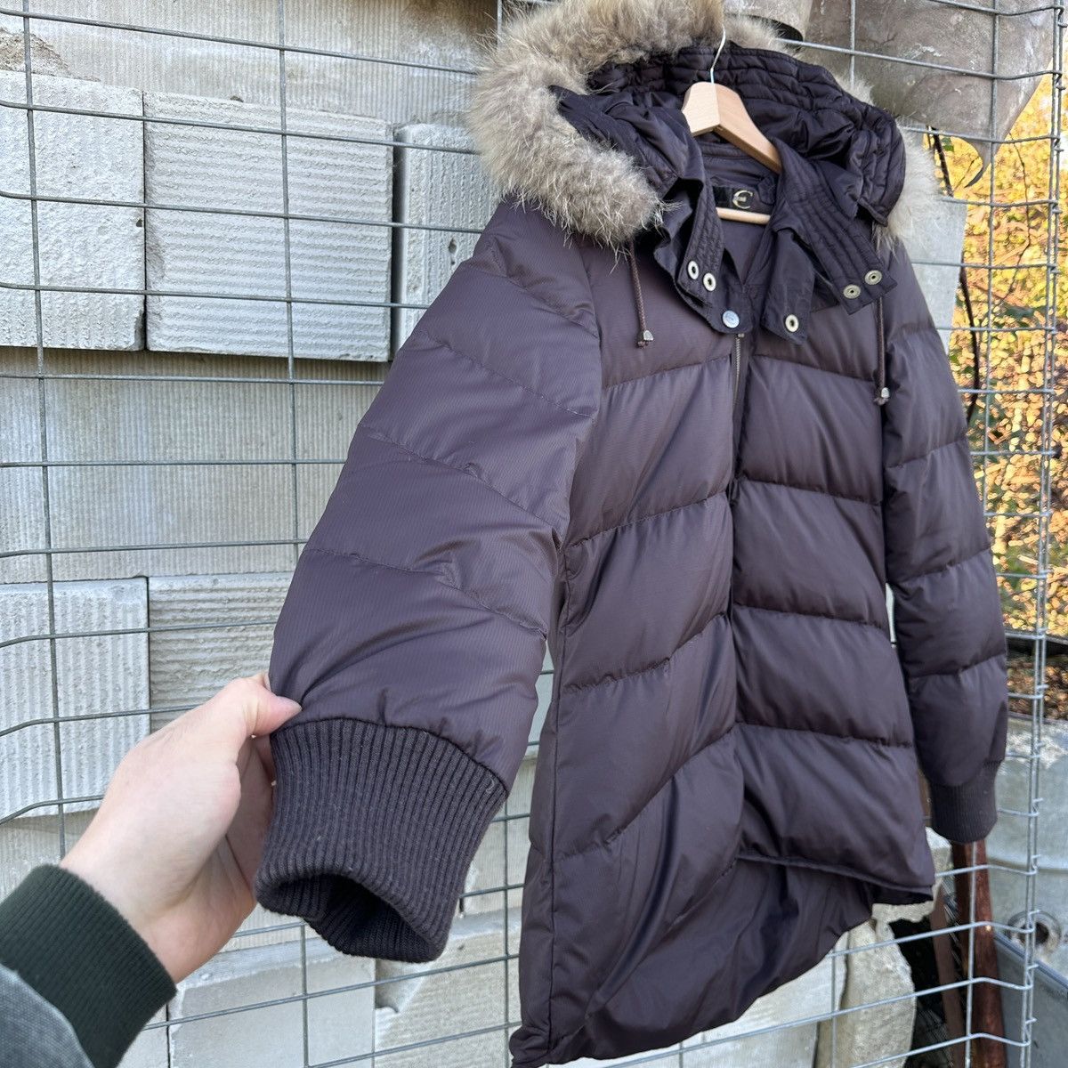 Just Cavalli Just Cavalli Roberto Cavalli Goose Down Jacket Parka Coat L Size M / US 6-8 / IT 42-44 - 4 Thumbnail