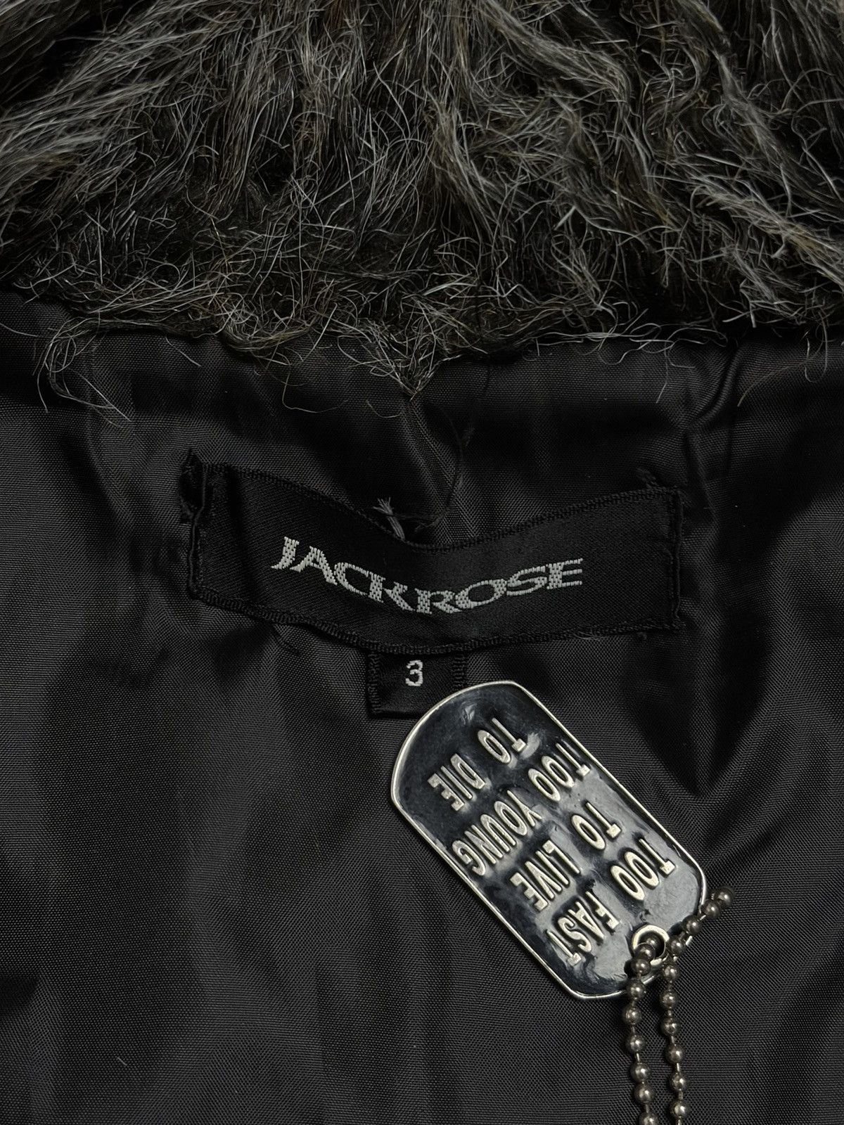 JACKROSE Jackrose grey fur vest Size US M / EU 48-50 / 2 - 4 Thumbnail