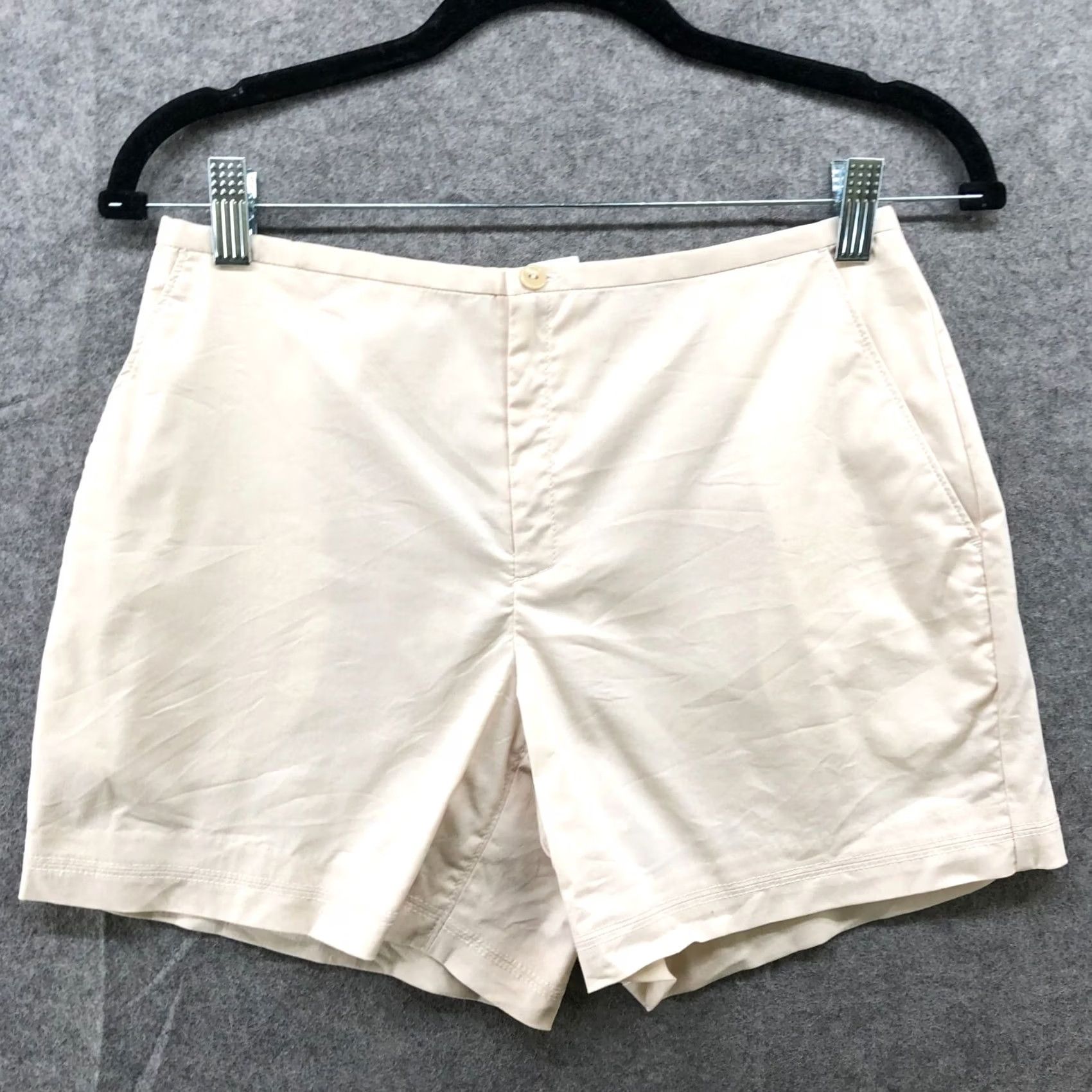 J.Crew VINTAGE J.CREW Lightweight Chino Shorts Womens 4 Beige Mid Rise Cotton 4.5'' Shorts Mens, Womens, Boys, Girls Size 27" / US 4 / IT 40 - 2 Thumbnail