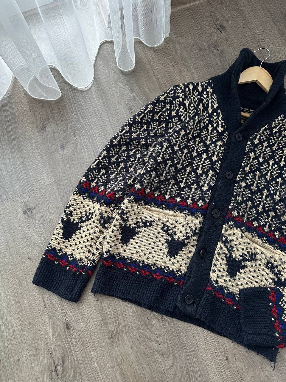 Vintage Vintage Cardigan Wool Knit Norway Dale Garn Sweater Size US M / EU 48-50 / 2 - 6 Thumbnail