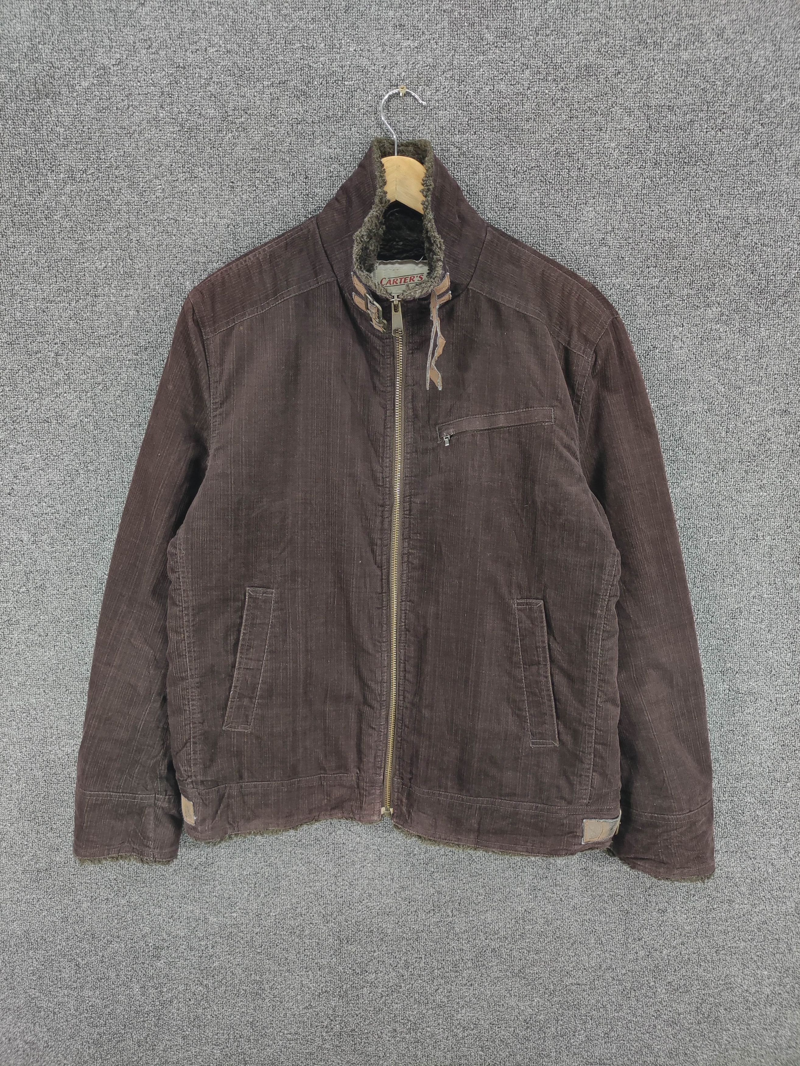 Carter's Vintage 90s Carter's Corduroy Jacket Zipper Size US M / EU 48-50 / 2 - 1 Thumbnail