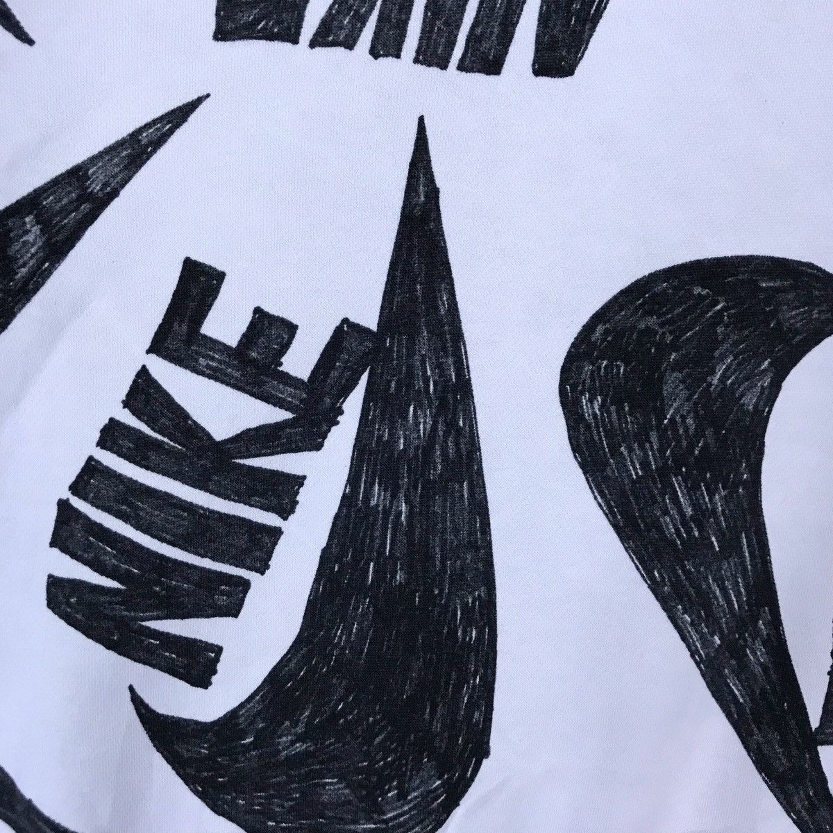 Nike Nike All Over Print Pullover Jumper Sweatshirt Size M / US 6-8 / IT 42-44 - 6 Thumbnail
