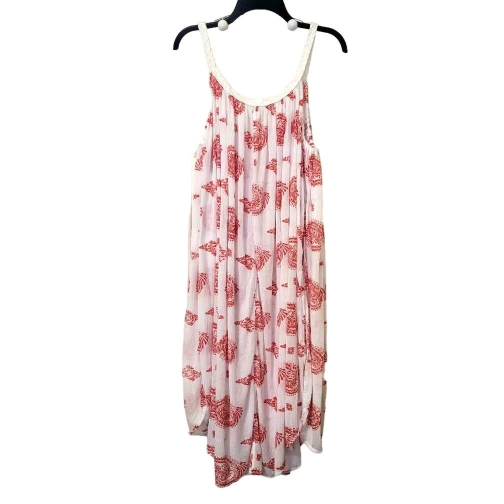 Free People New Free People Haveli Paisley Maxi Top $128 Ivory Sz S Size S / US 4 / IT 40 - 5 Thumbnail