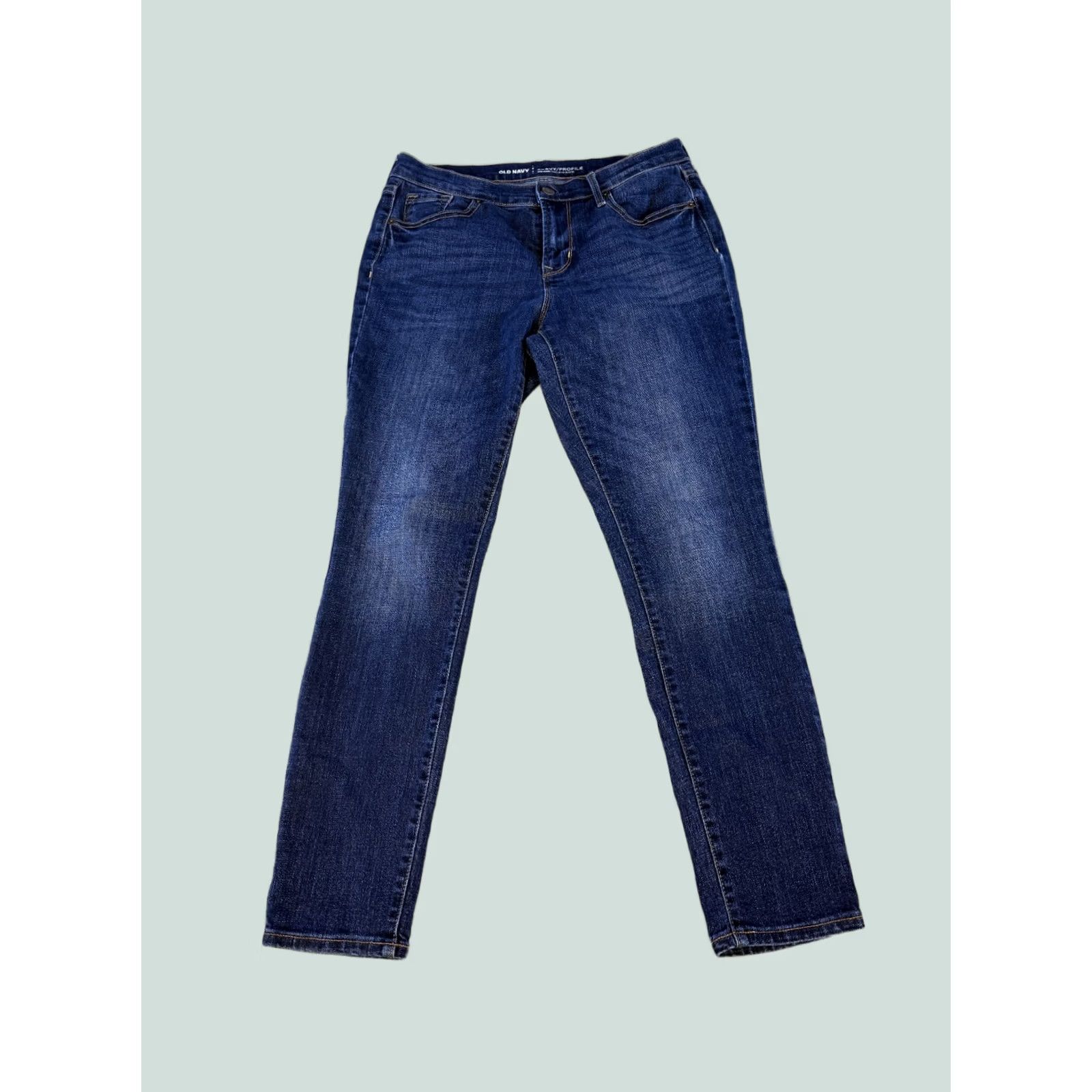 Old Navy Old Navy Jeans Womens Size 4 Short Blue Curvy Mid Rise Stretch Denim 30x27 D252 Size 27" / US 4 / IT 40 - 1 Thumbnail