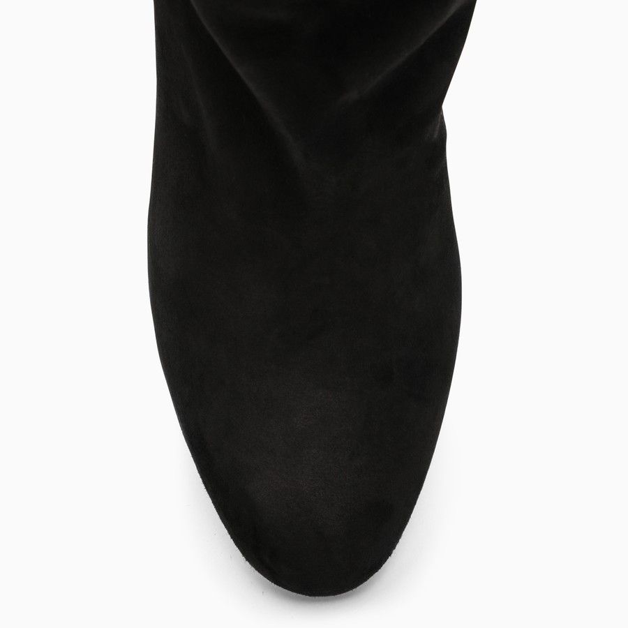 Prada o1d2blof0924 Suede Boots in Black Size US 8 / IT 38 - 3 Thumbnail