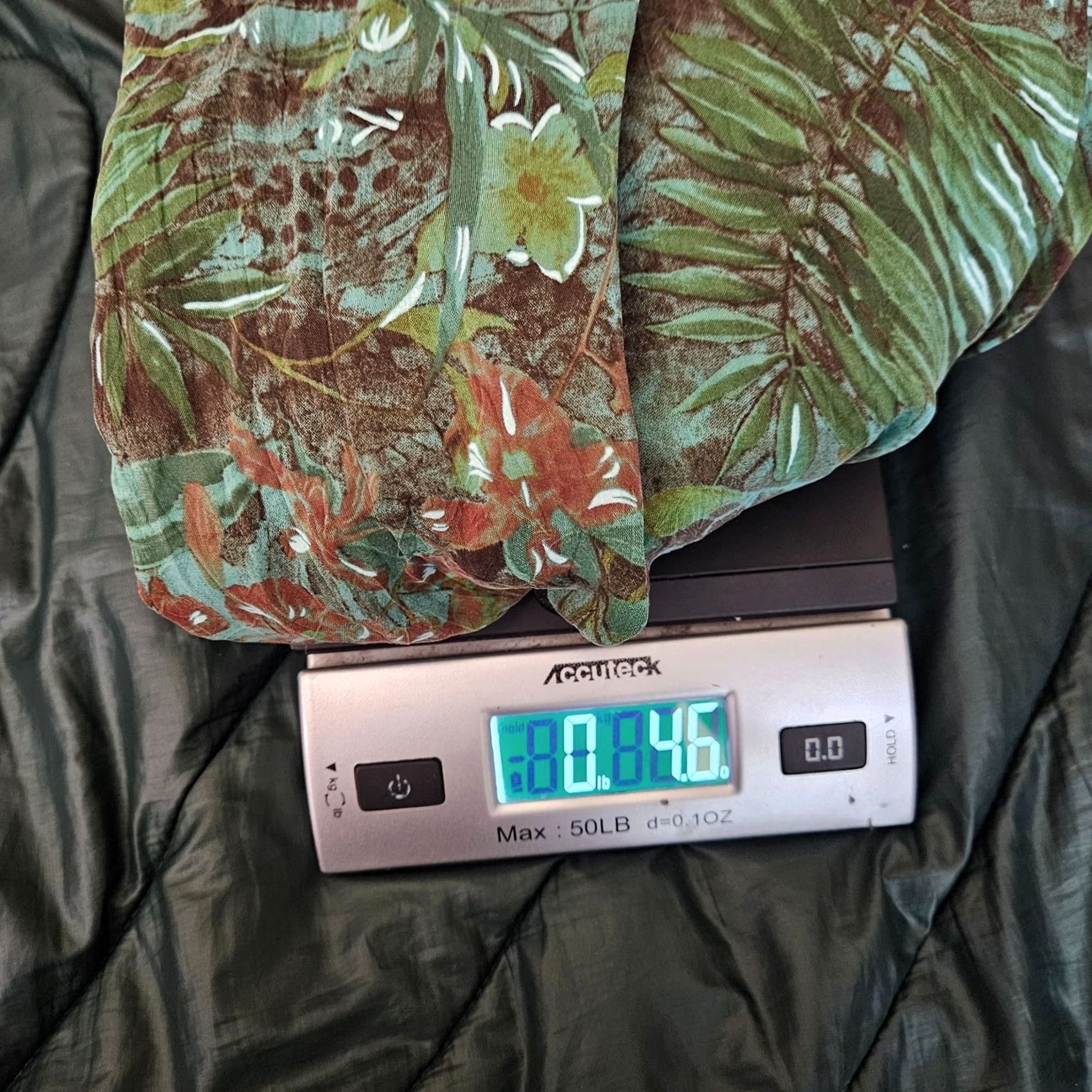 Vintage Tianello Women’s Green Tie-dyed Button Up Shirt Floral Tropical Print Size S Size S / US 4 / IT 40 - 8 Thumbnail