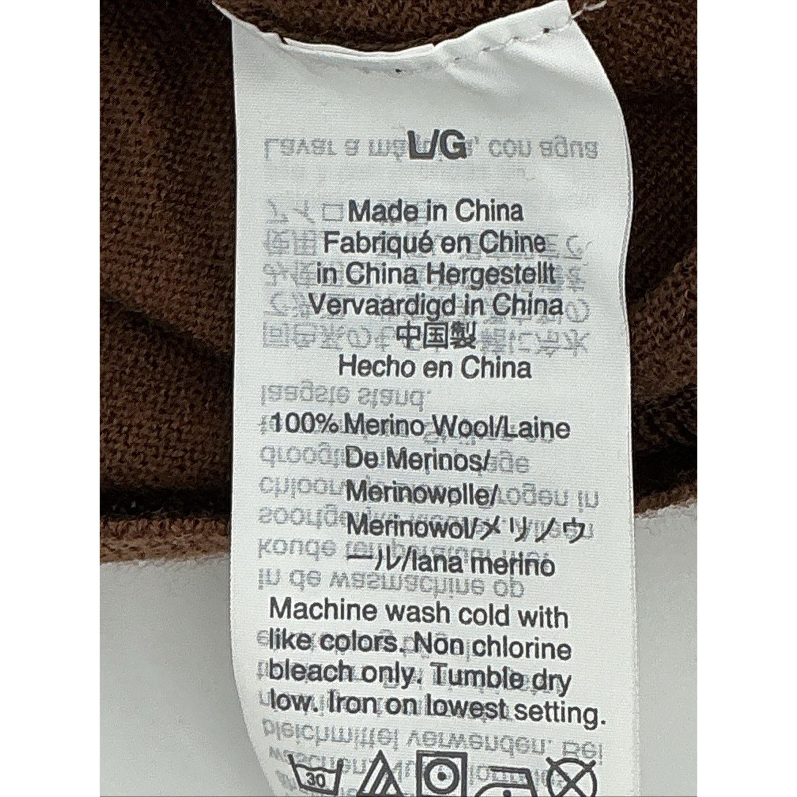 J.Crew J Crew Brown Sweater Womens Medium 100% Merino Wool Size L / US 10 / IT 46 - 7 Thumbnail