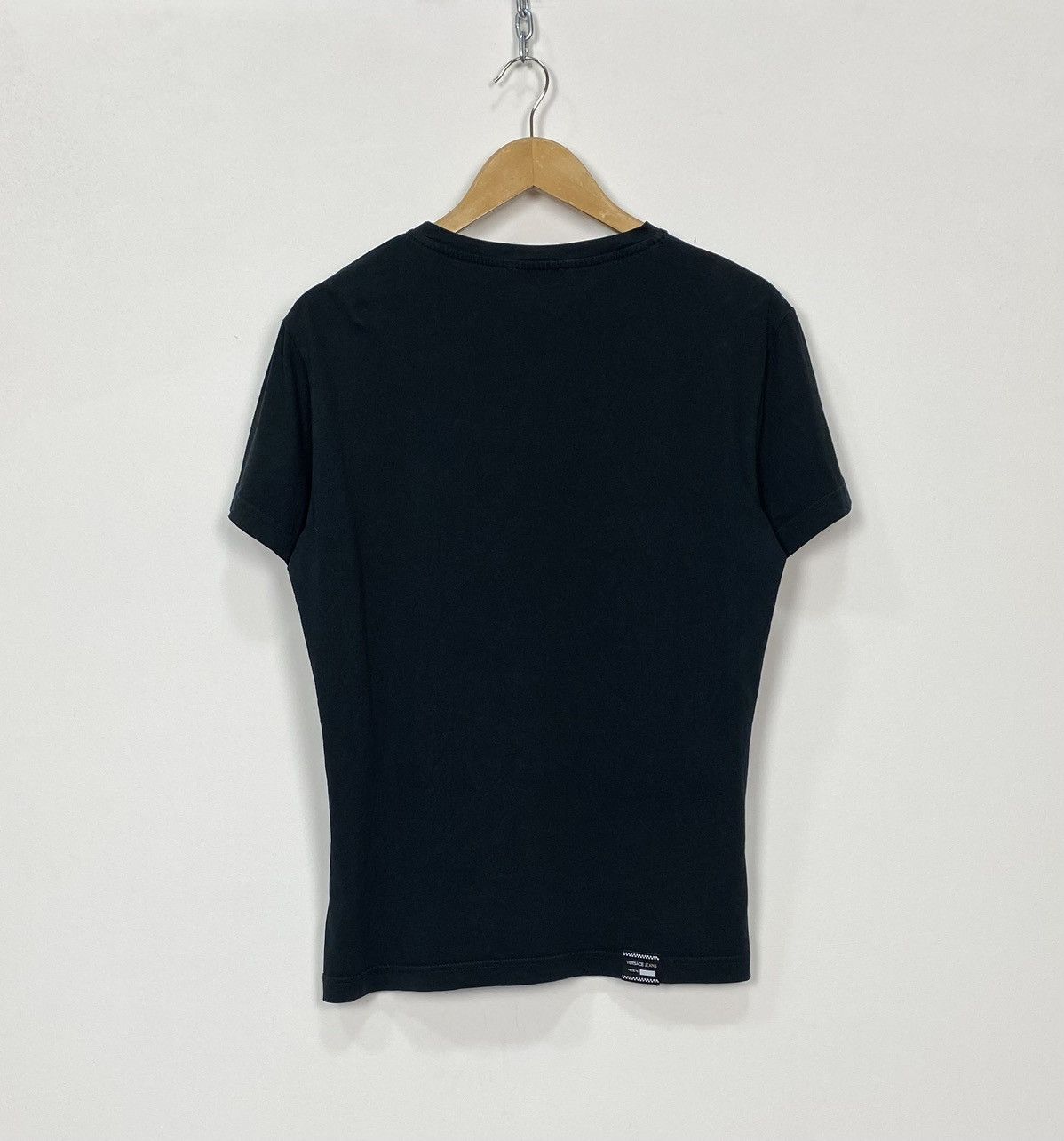 Versace Jeans Couture Versace Jeans Couture T Shirt With Tiger Logo Size M Black Size US M / EU 48-50 / 2 - 9 Thumbnail