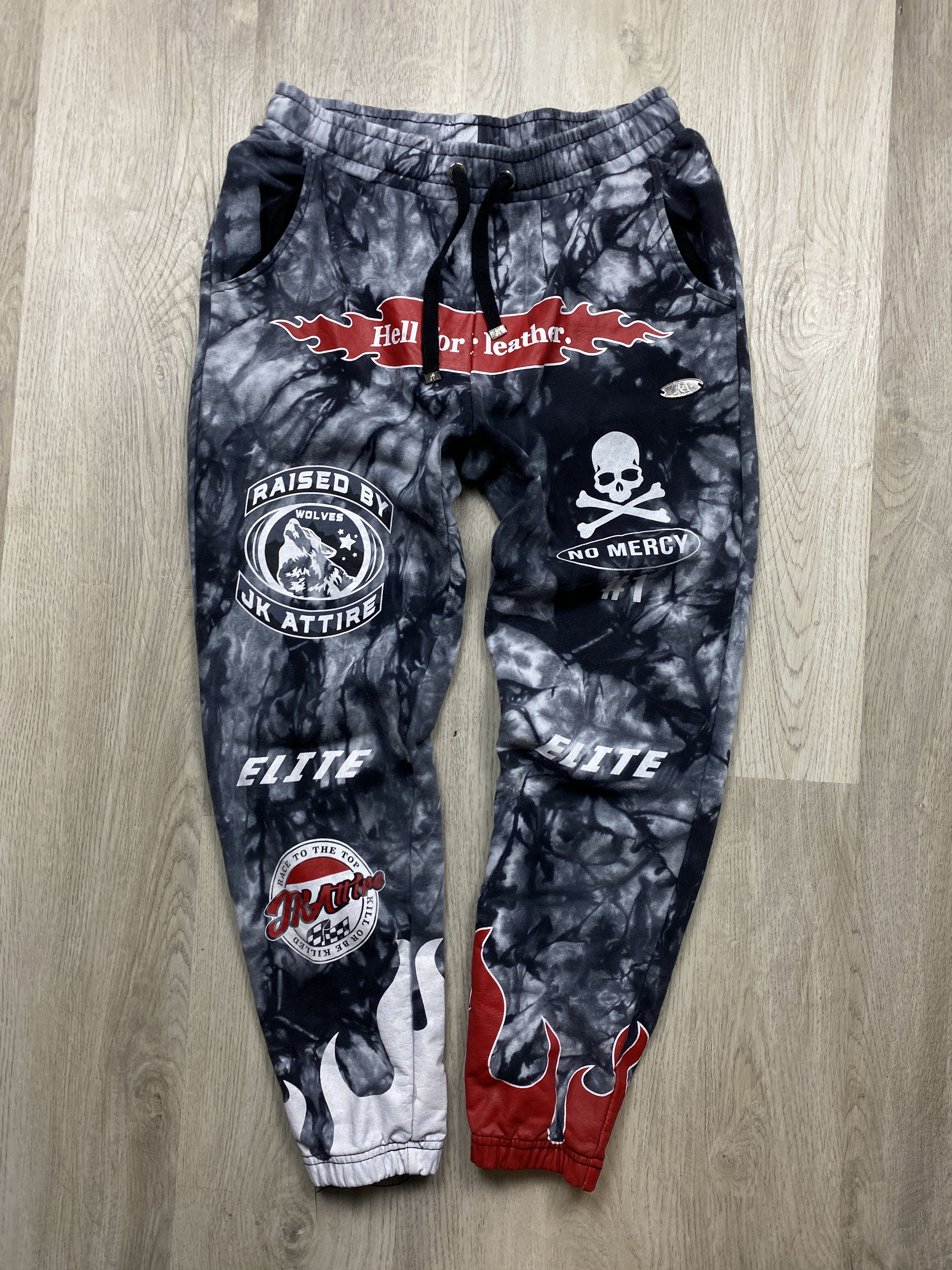 Japanese Brand J.K. Attire Joggers Sweatpants Pants Y2K Size US 30 / EU 46 - 1 Thumbnail