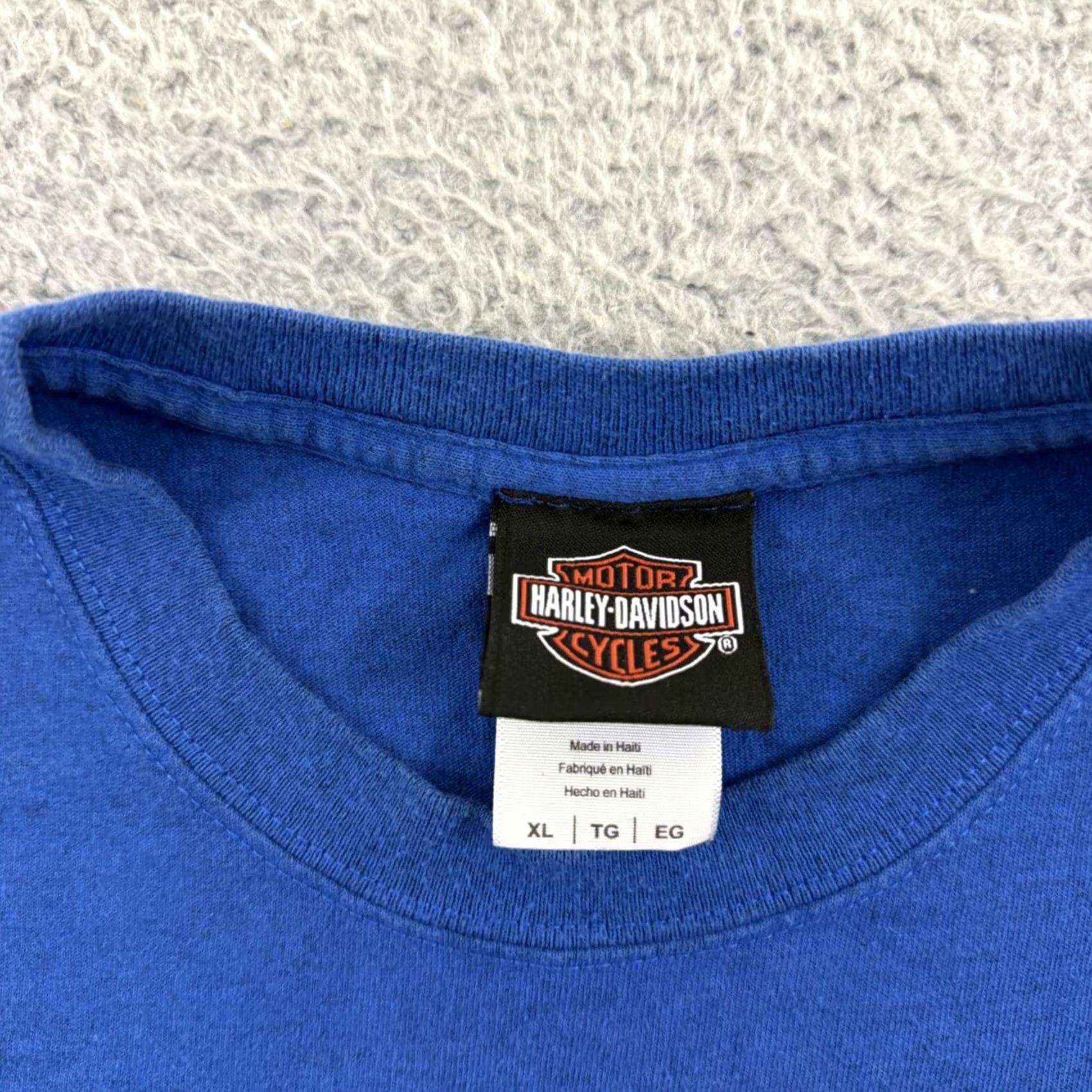 Harley Davidson VINTAGE Harley-Davidson Shirt Mens XL Pennsylvania Biker Motorcycle Short Sleeve Shirt Size US XL / EU 56 / 4 - 7 Thumbnail